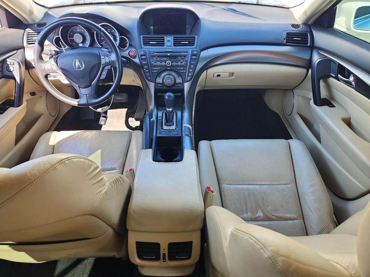 2012 Acura Tl White vin: 19UUA8F57CA009469