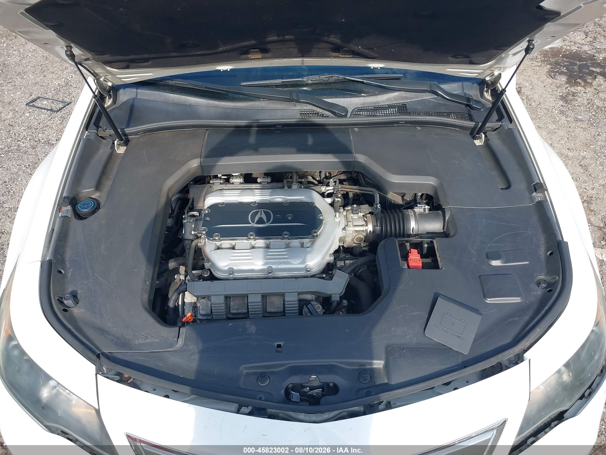 2012 Acura Tl 3.5 Белый vin: 19UUA8F57CA015577