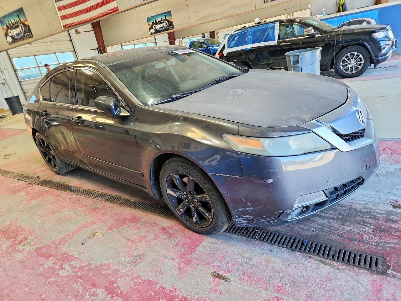 2012 Acura Tl Blue vin: 19UUA8F57CA018057
