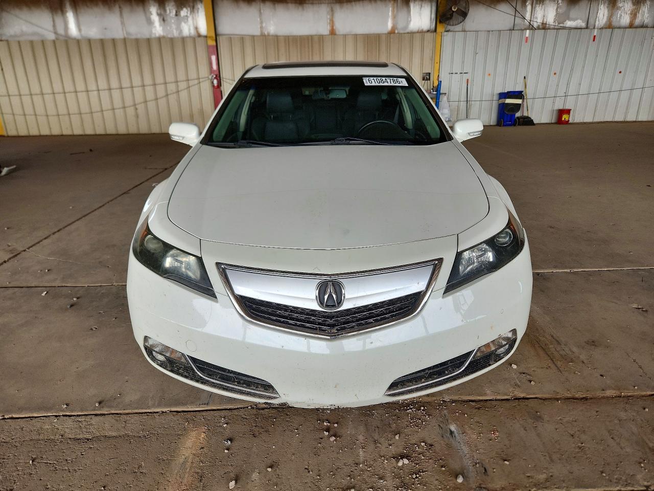 2012 Acura Tl White vin: 19UUA8F57CA024599