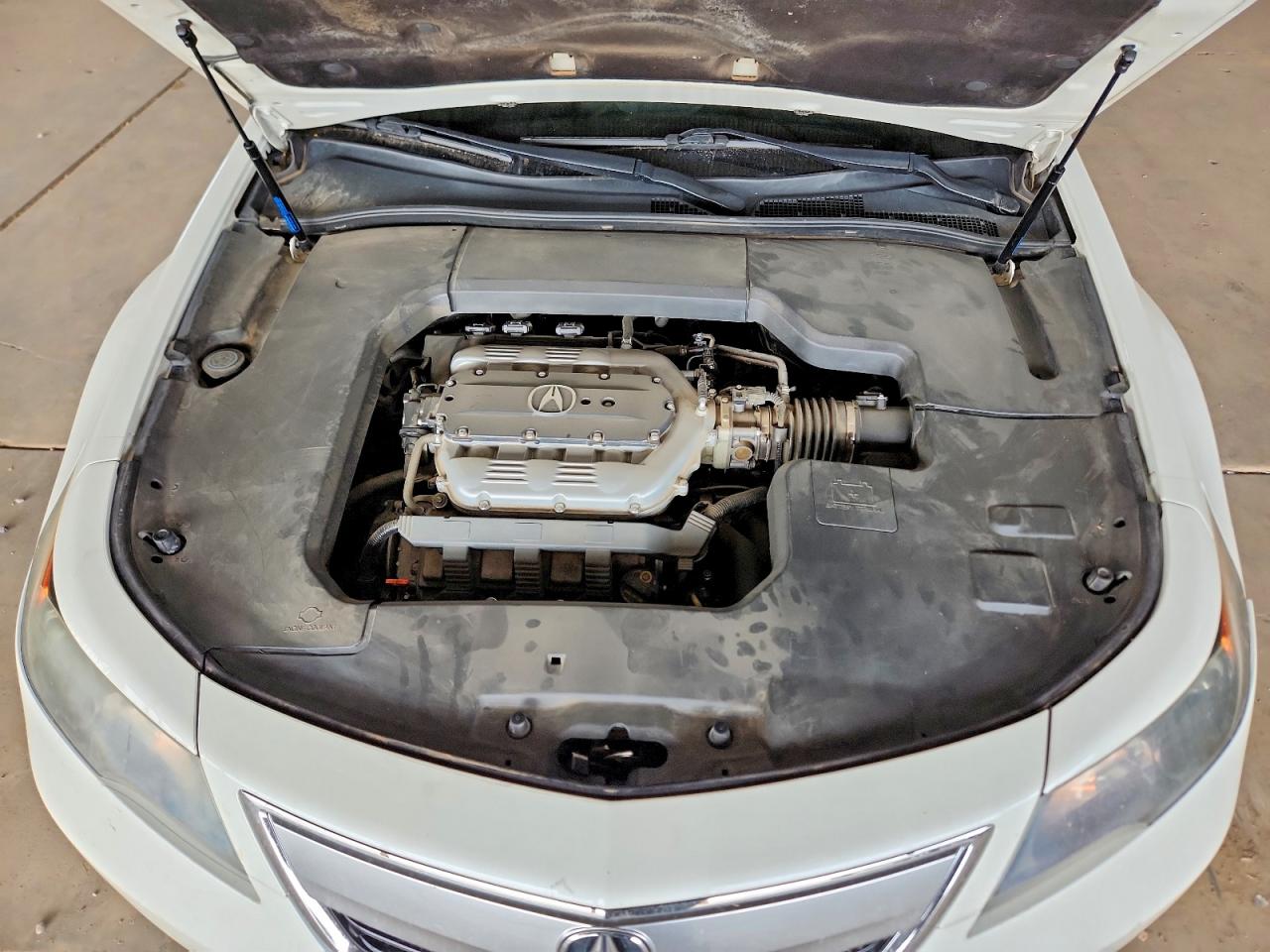 2012 Acura Tl White vin: 19UUA8F57CA024599
