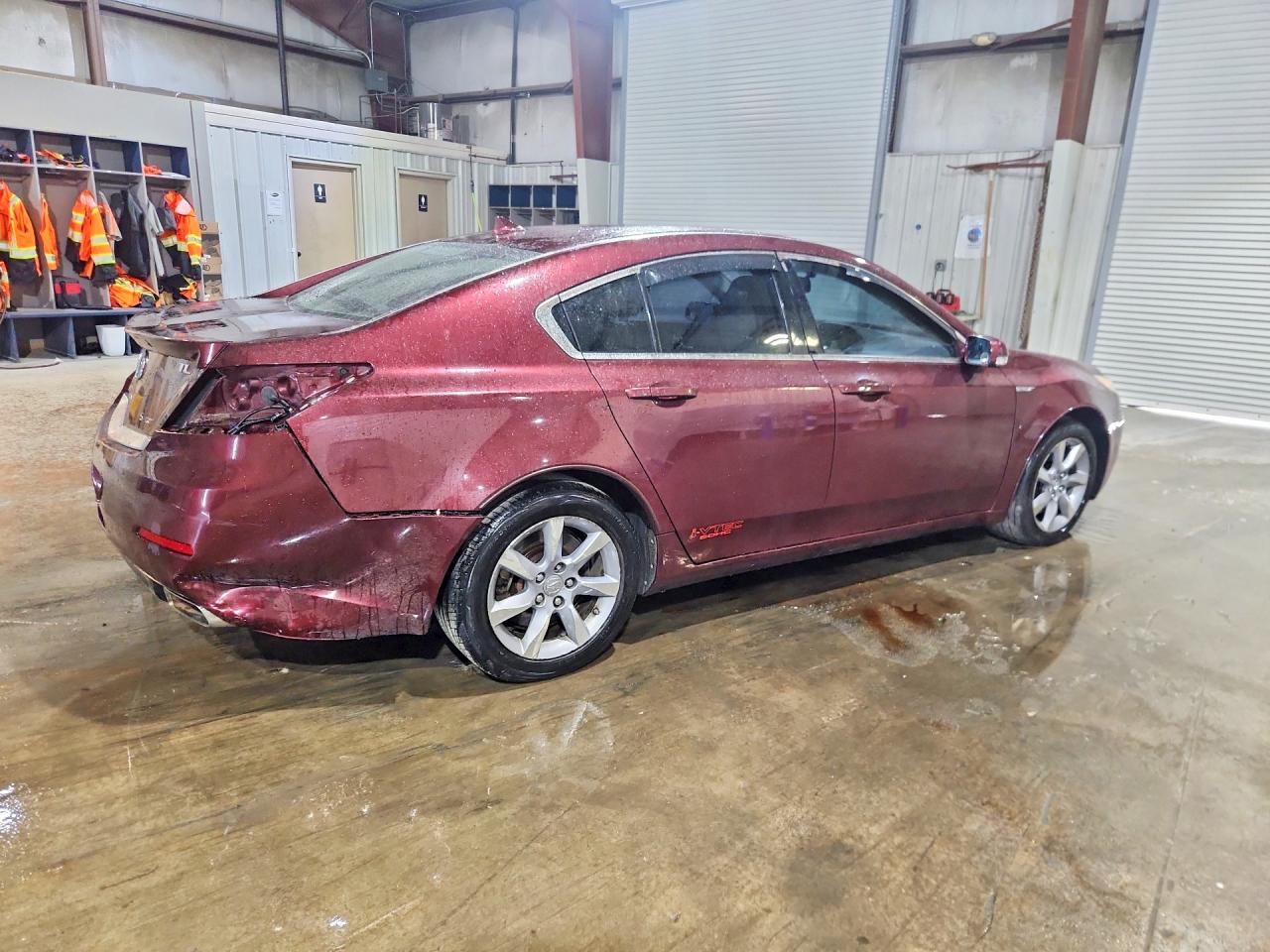 2012 Acura Tl Burgundy vin: 19UUA8F57CA027289