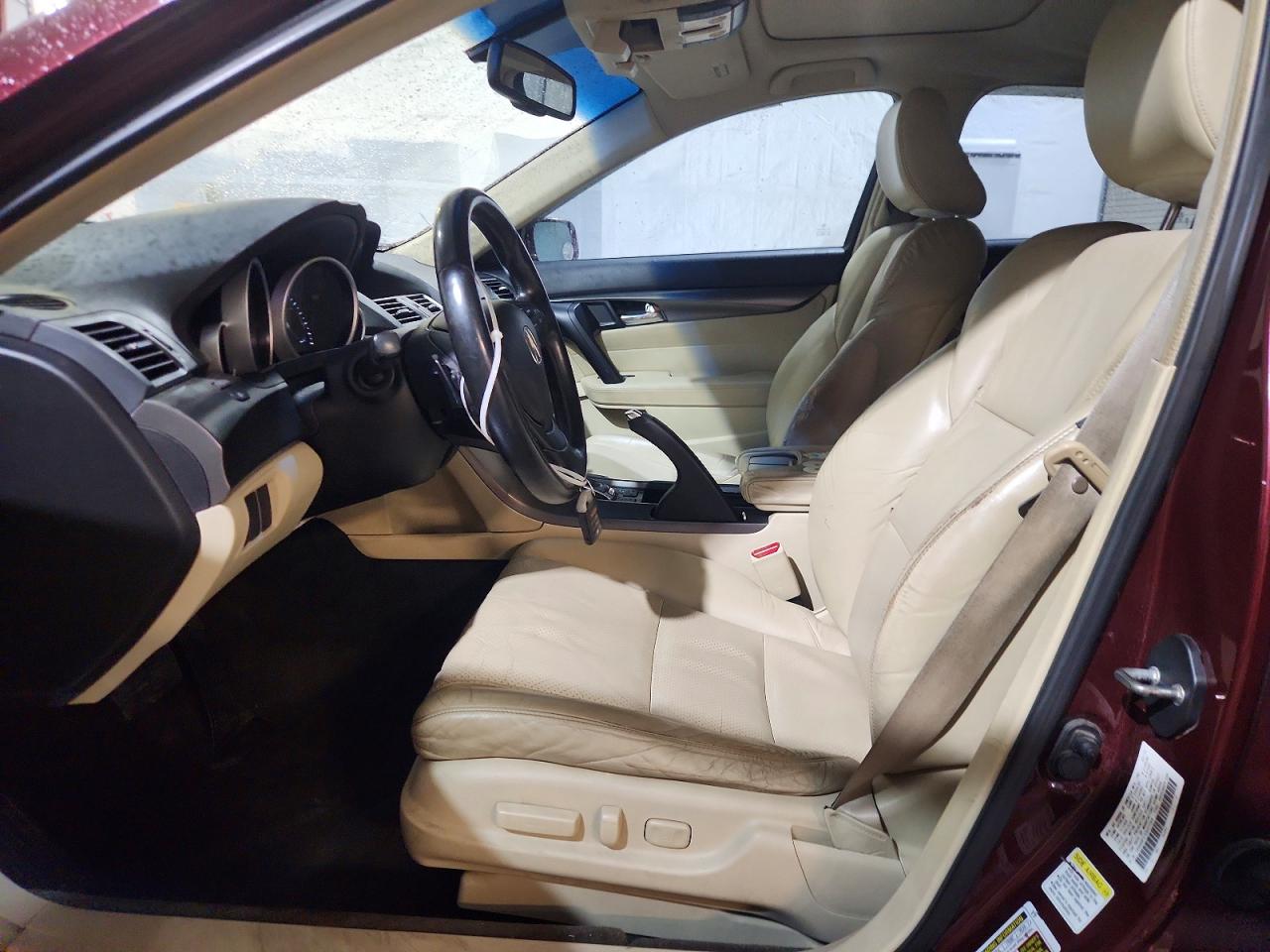 2012 Acura Tl Burgundy vin: 19UUA8F57CA027289