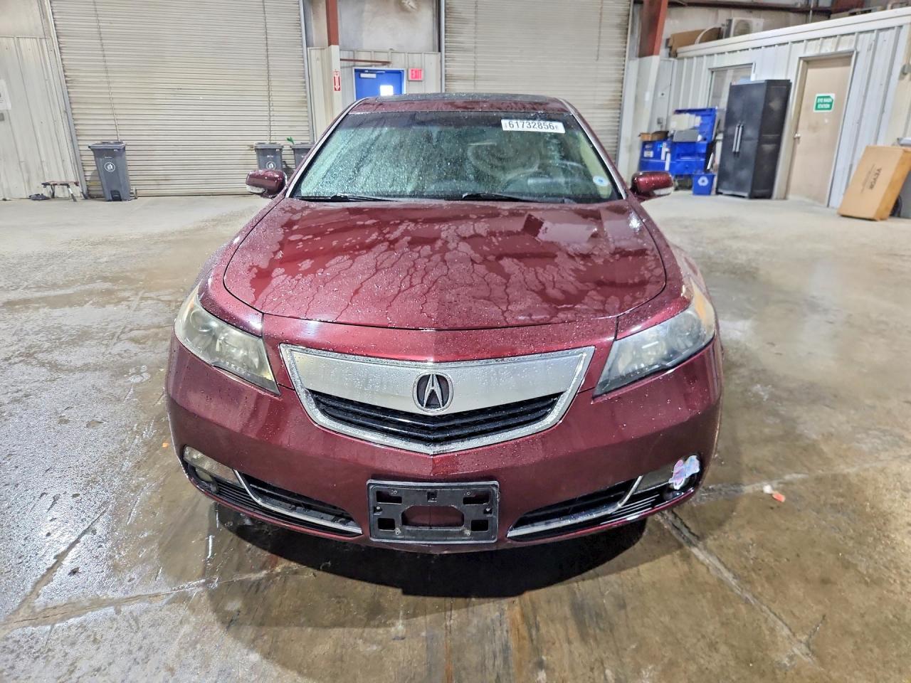 2012 Acura Tl Burgundy vin: 19UUA8F57CA027289