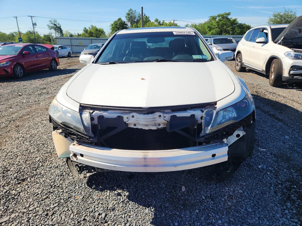 2014 Acura Tl Tech White vin: 19UUA8F57EA003013