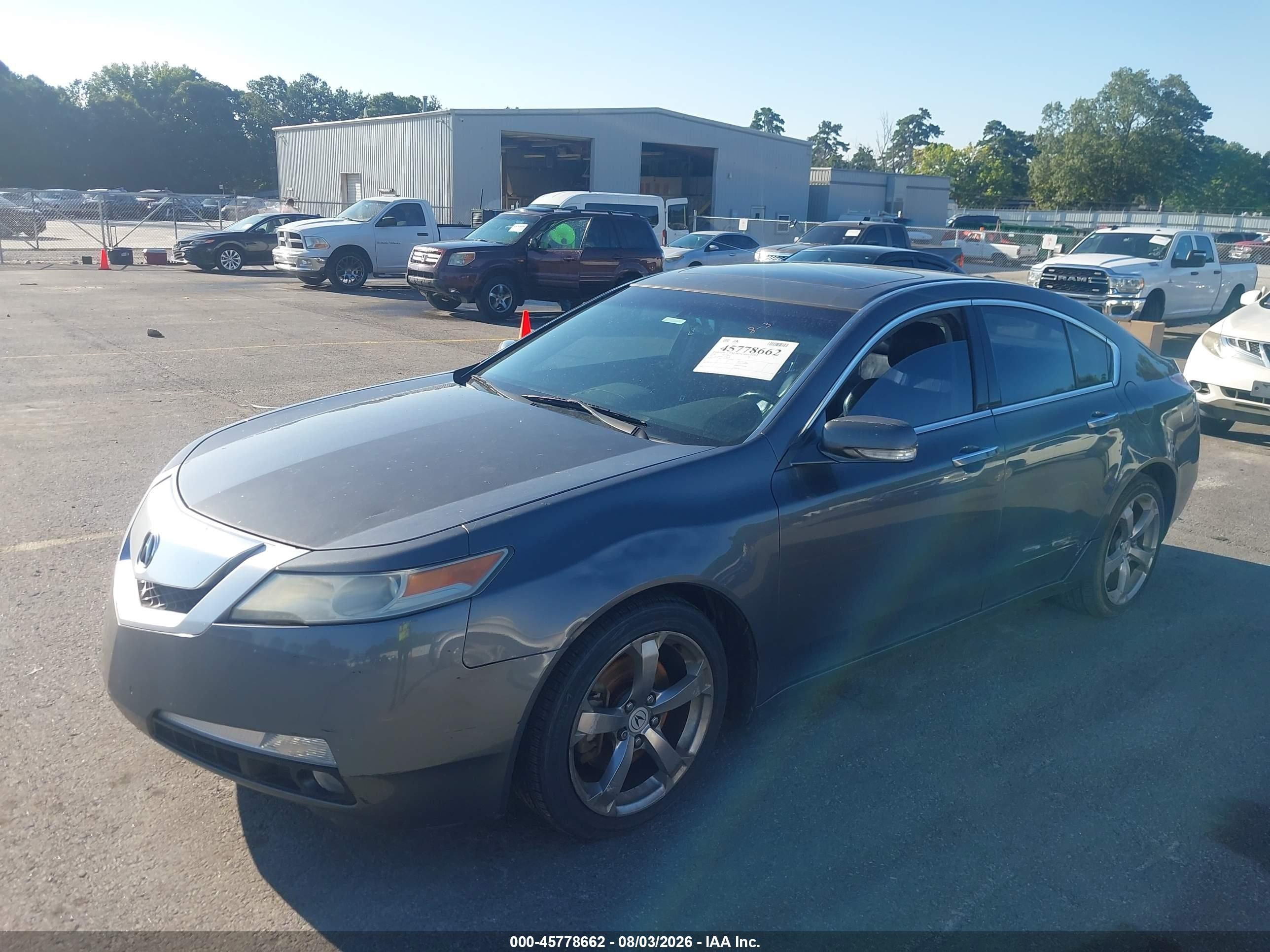 2010 Acura Tl 3.5 Gray vin: 19UUA8F58AA000678
