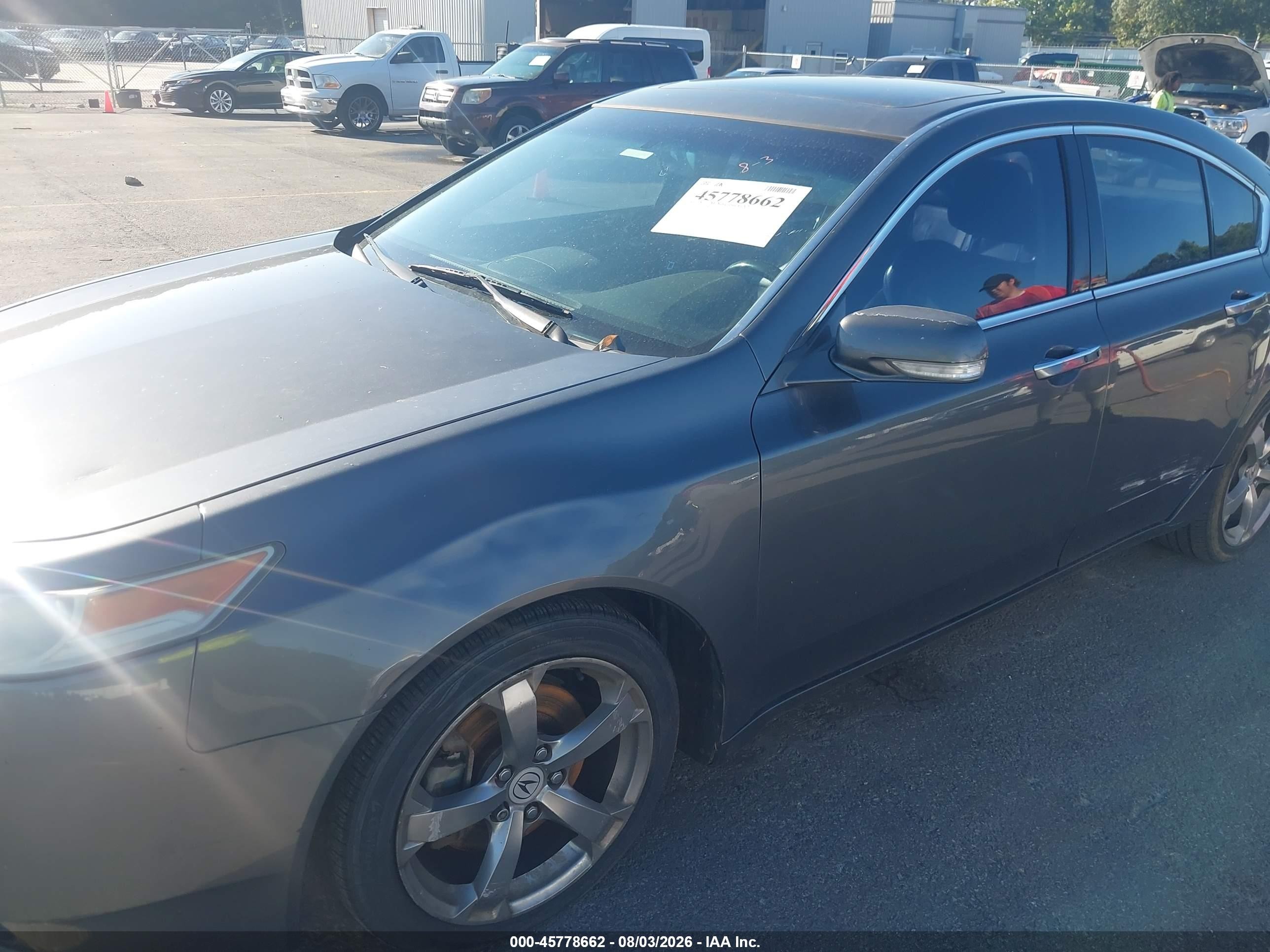 2010 Acura Tl 3.5 Gray vin: 19UUA8F58AA000678