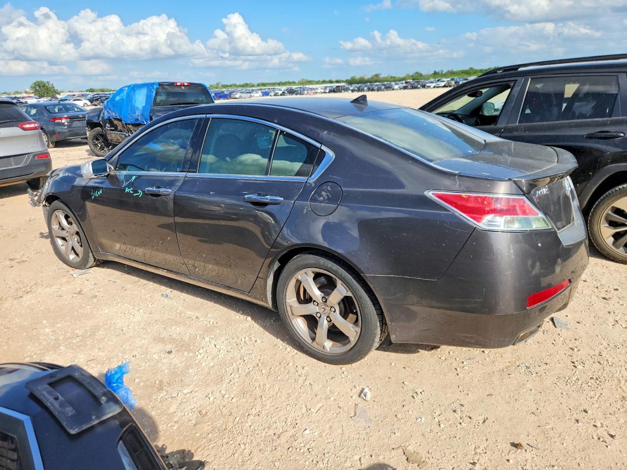 2010 Acura Tl Gray vin: 19UUA8F58AA003600