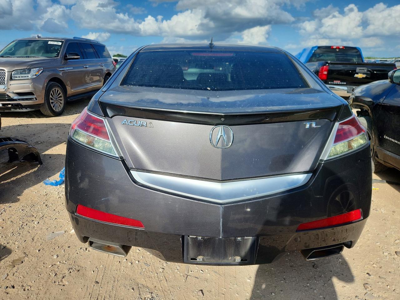 2010 Acura Tl Gray vin: 19UUA8F58AA003600