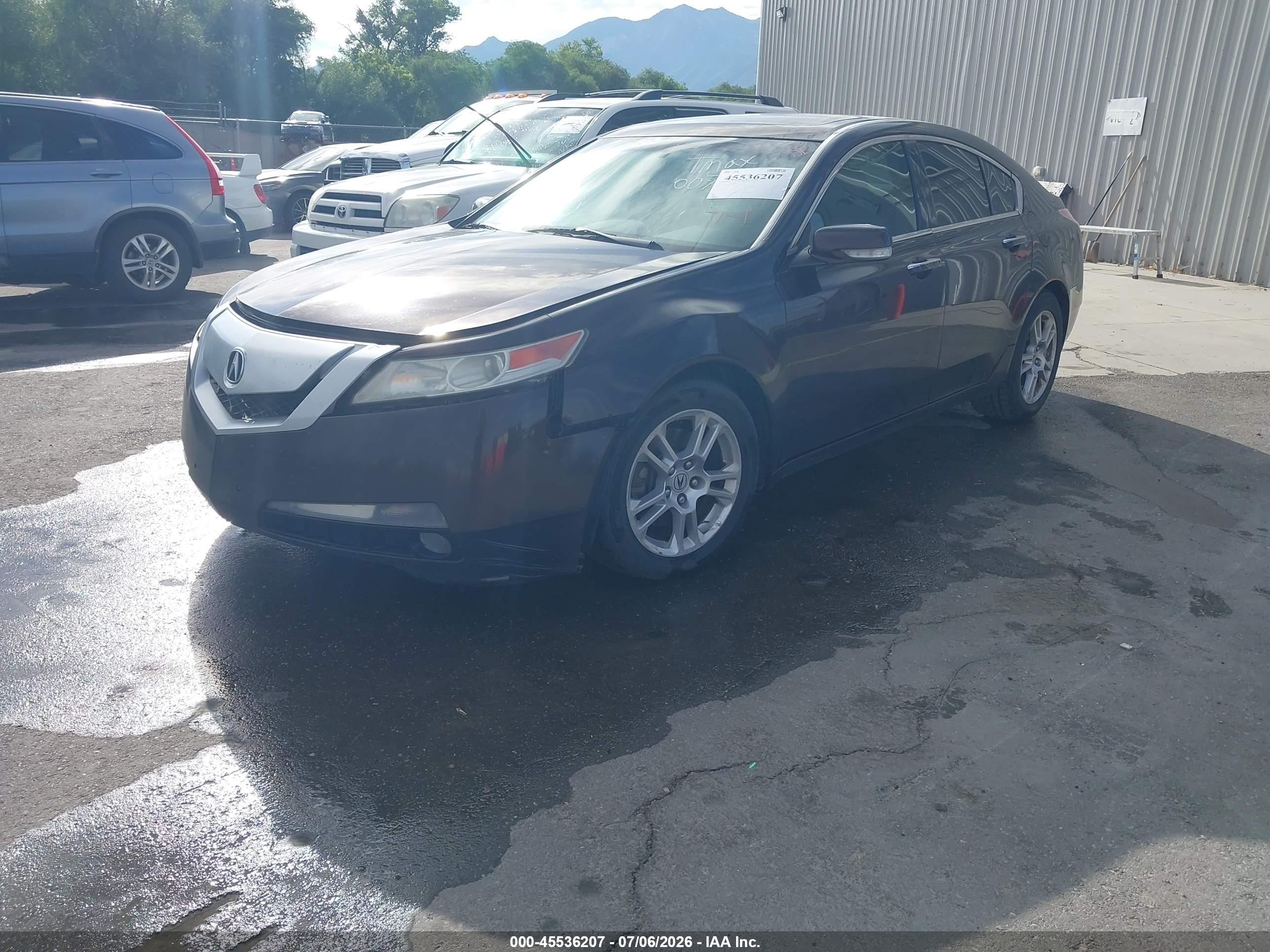 2010 Acura Tl 3.5 Burgundy vin: 19UUA8F58AA007873