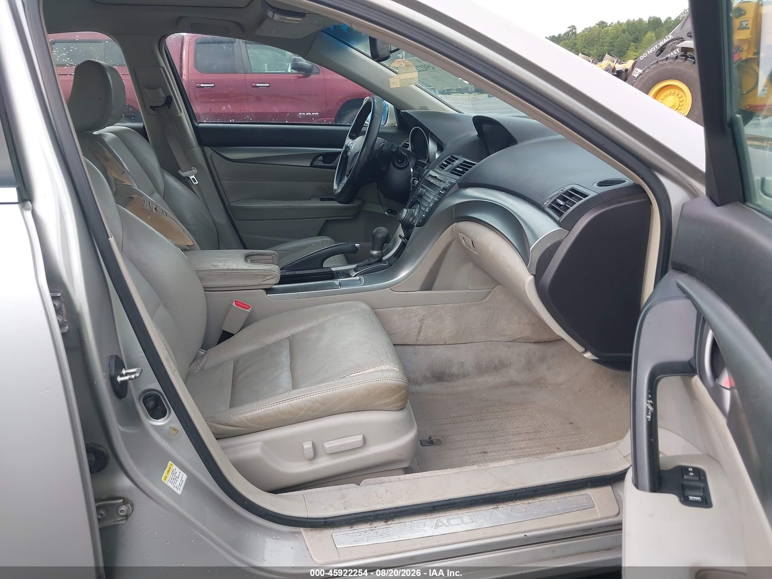 2010 Acura Tl 3.5 Silver vin: 19UUA8F58AA010465