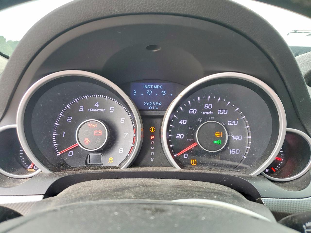 2010 Acura Tl Серый vin: 19UUA8F58AA023345