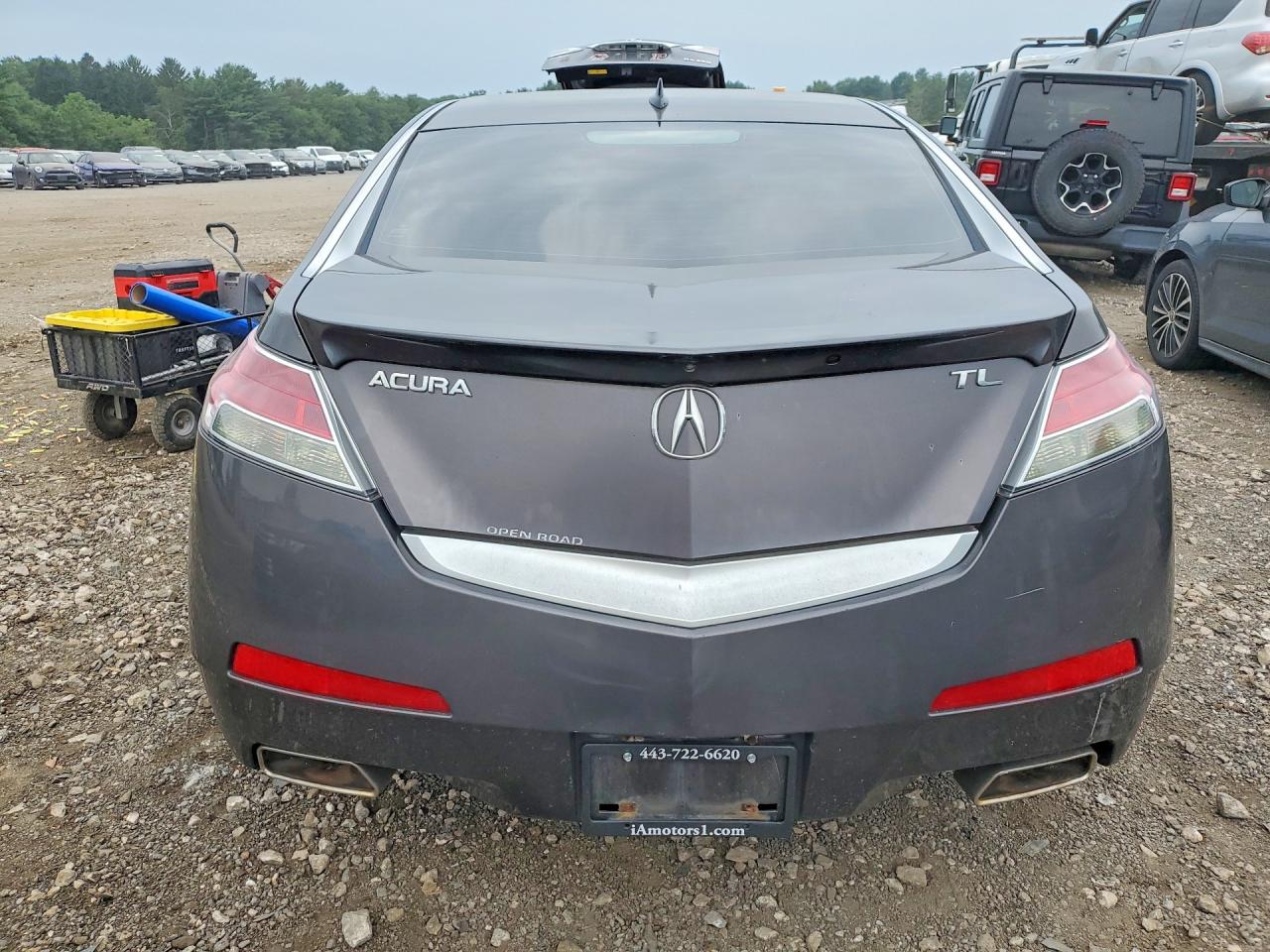 2010 Acura Tl Серый vin: 19UUA8F58AA023345