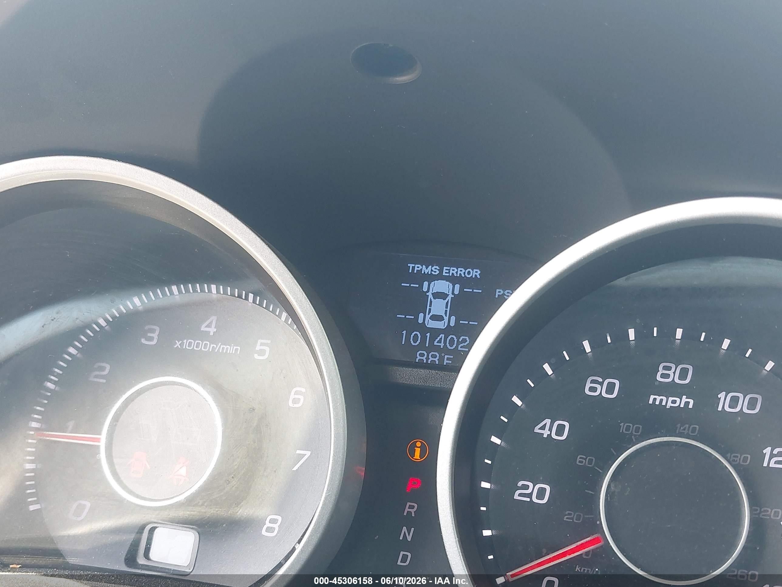 2012 Acura Tl 3.5 Серебряный vin: 19UUA8F58CA013580