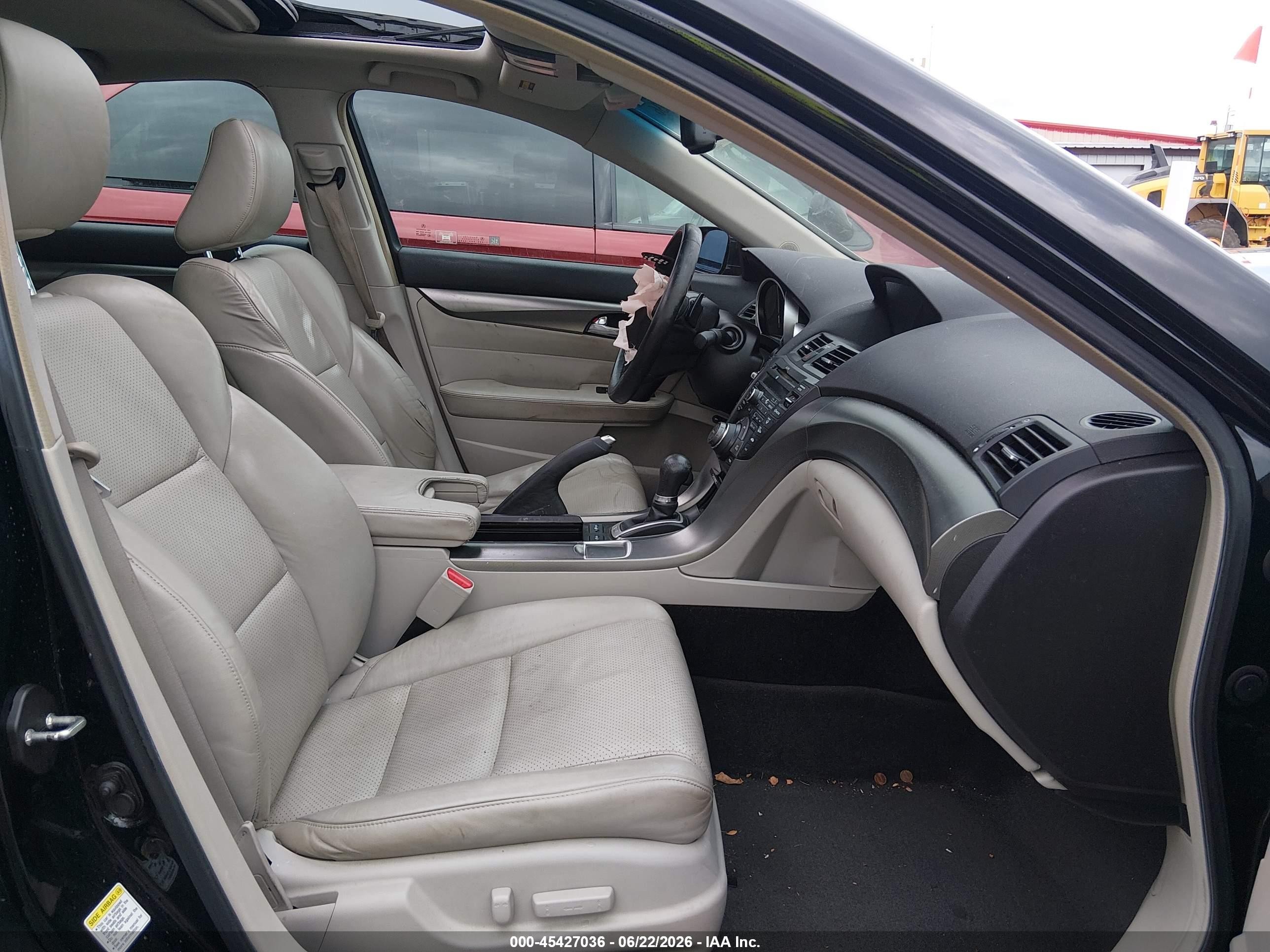 2012 Acura Tl 3.5 Black vin: 19UUA8F58CA018228