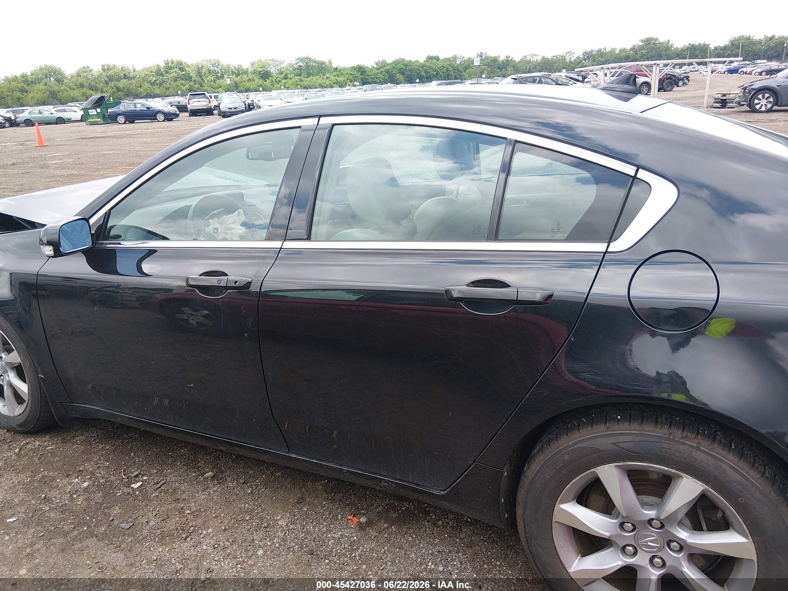 2012 Acura Tl 3.5 Black vin: 19UUA8F58CA018228