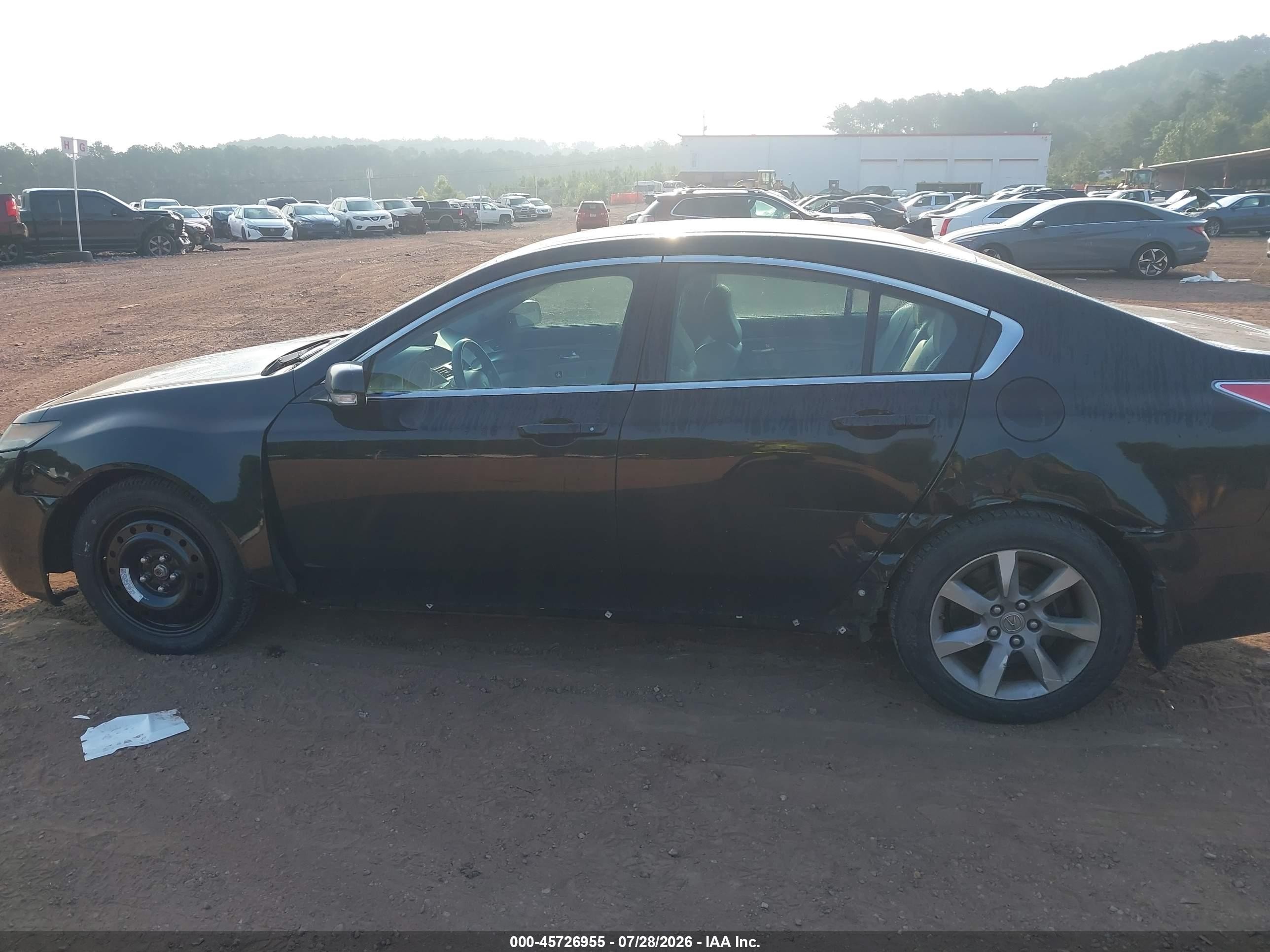 2013 Acura Tl 3.5 Черный vin: 19UUA8F58DA015217