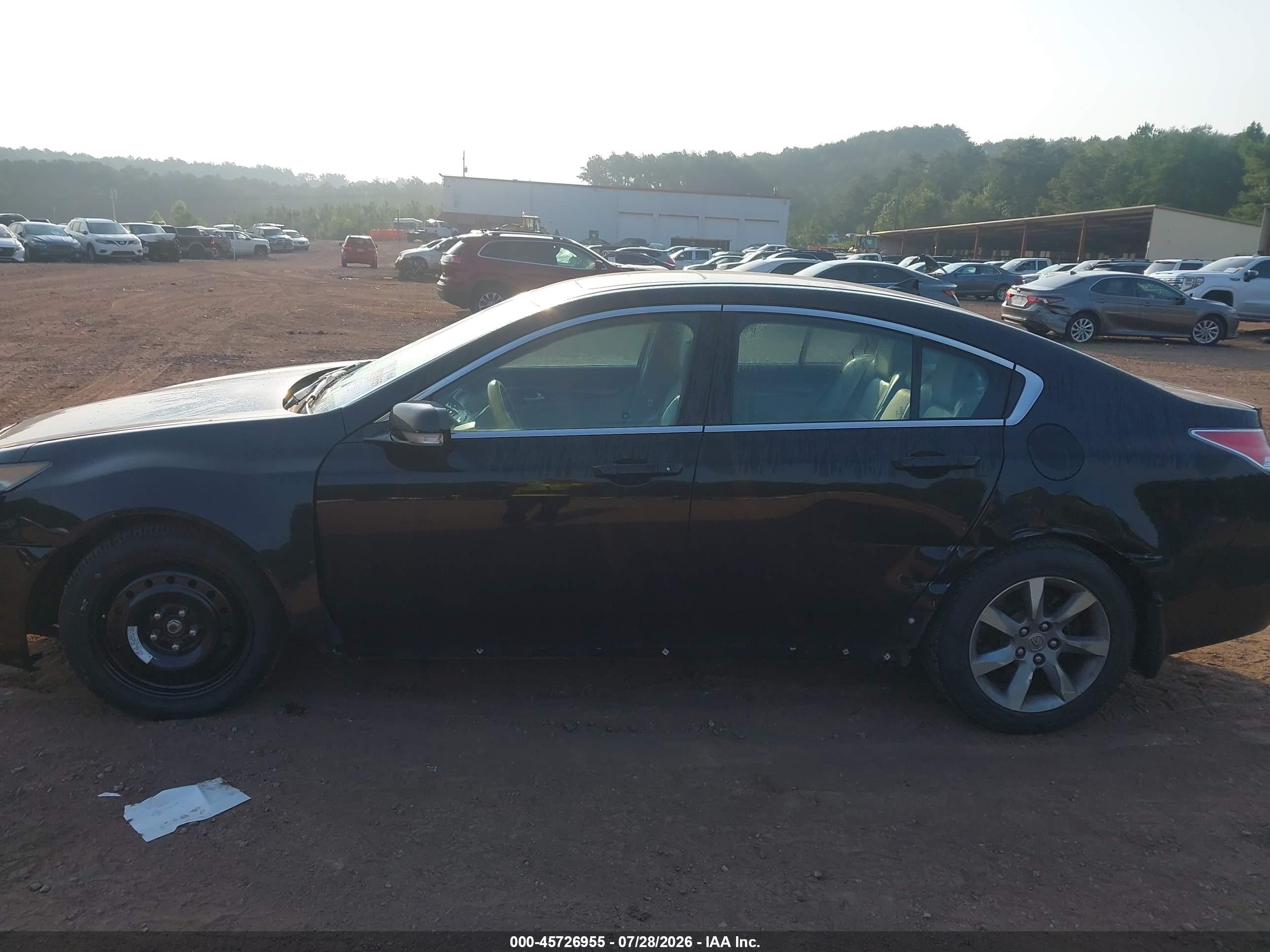 2013 Acura Tl 3.5 Черный vin: 19UUA8F58DA015217