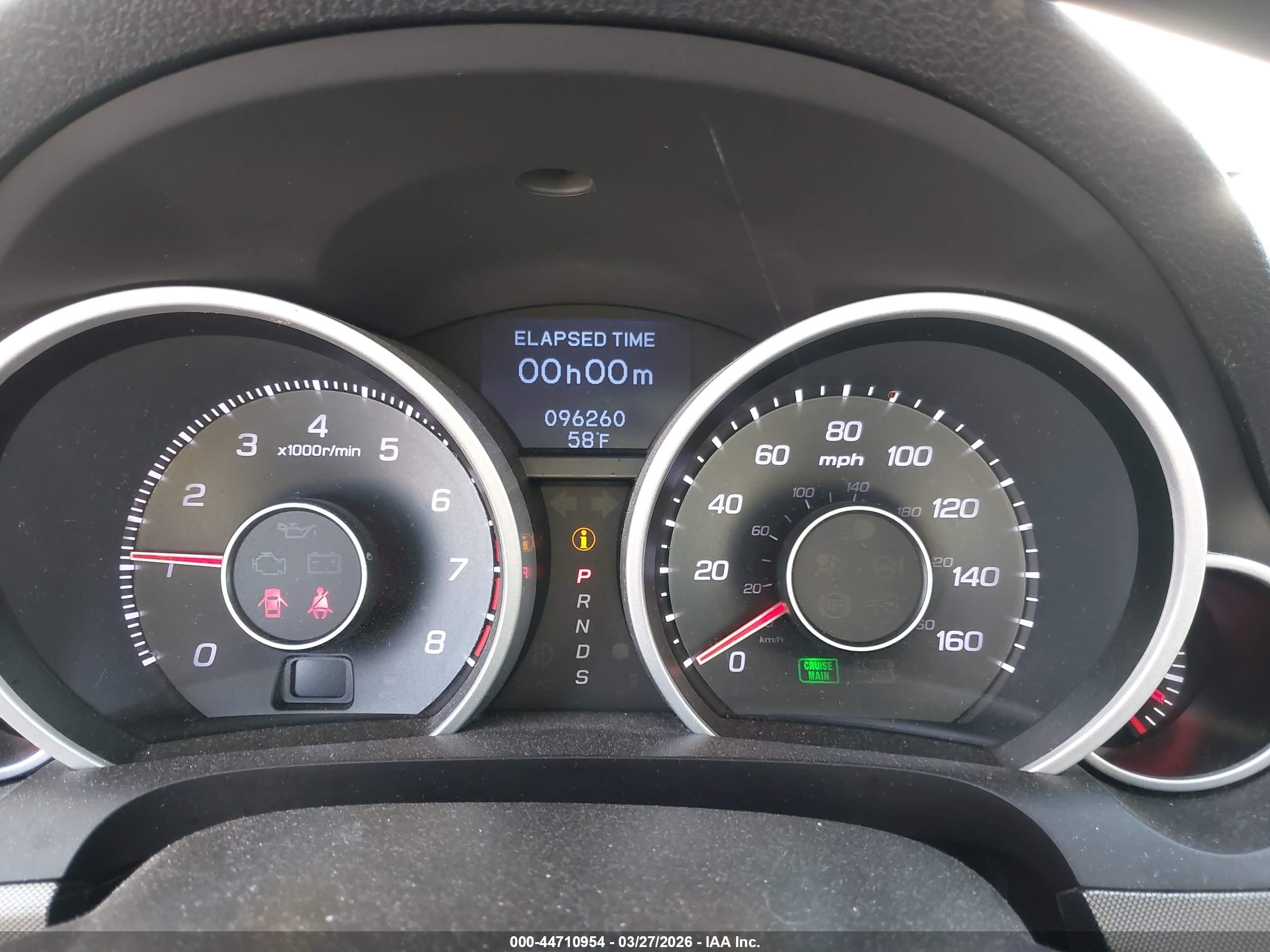 2013 Acura Tl 3.5 Gray vin: 19UUA8F58DA015511