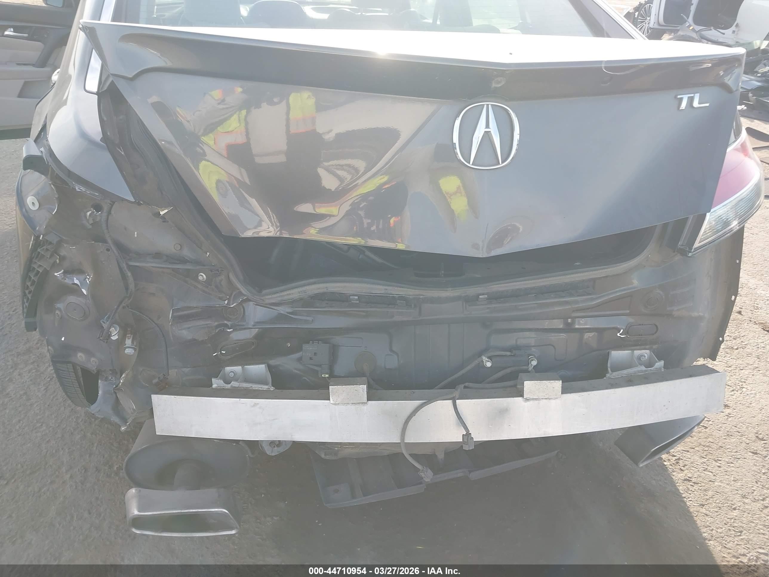 2013 Acura Tl 3.5 Gray vin: 19UUA8F58DA015511