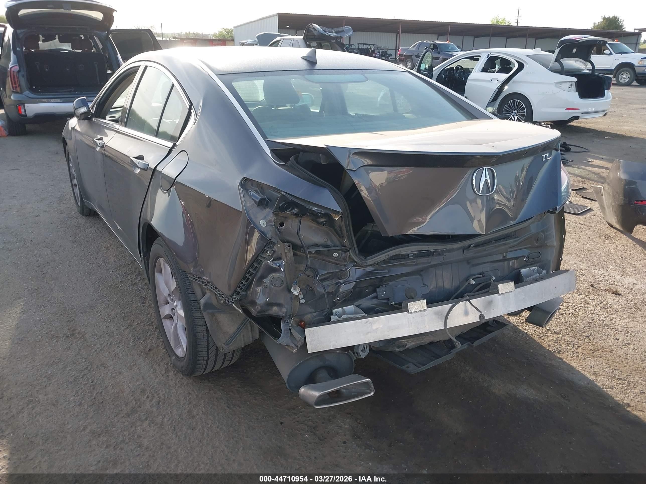 2013 Acura Tl 3.5 Gray vin: 19UUA8F58DA015511