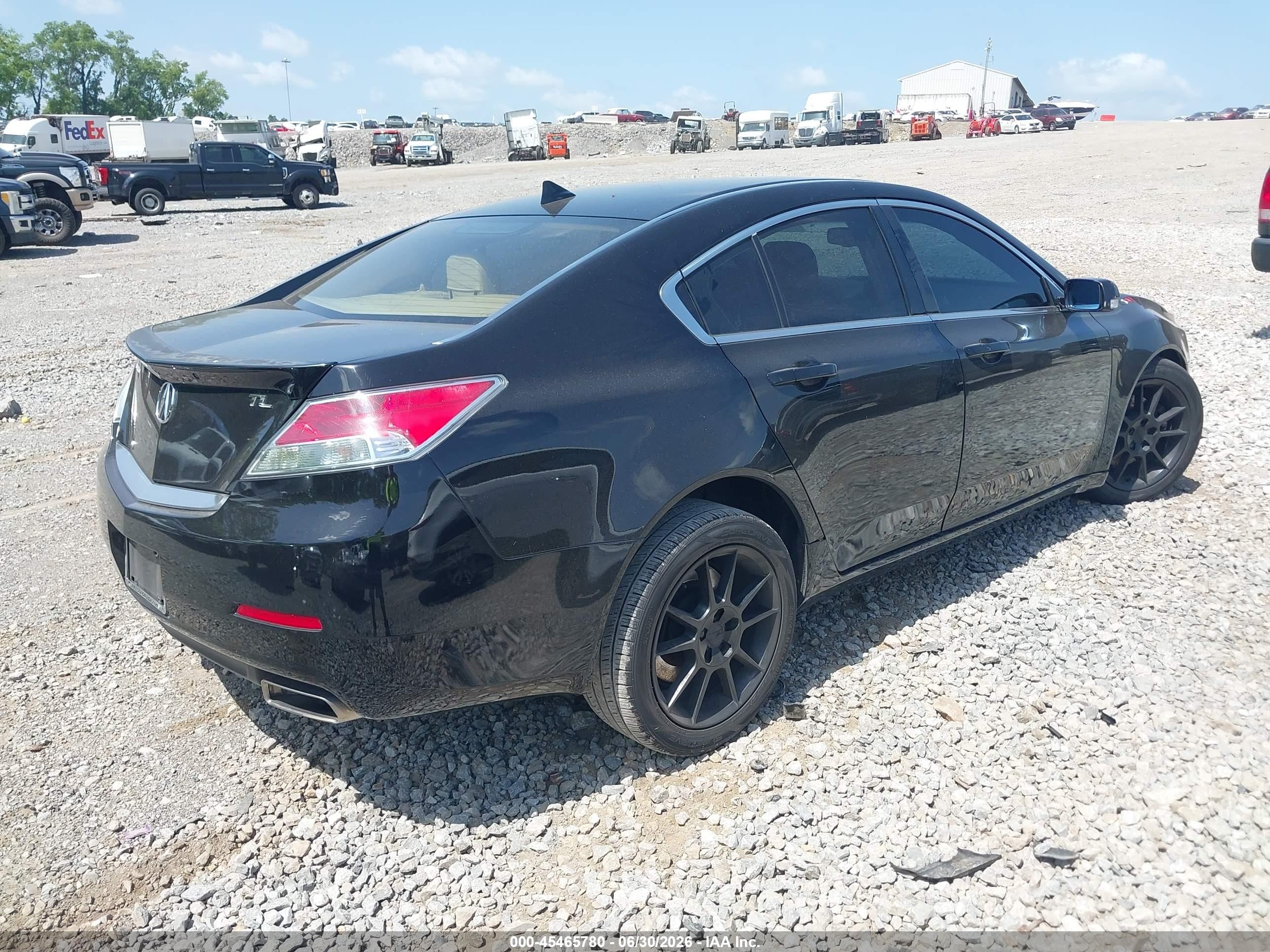 2013 Acura Tl 3.5 Black vin: 19UUA8F58DA015721