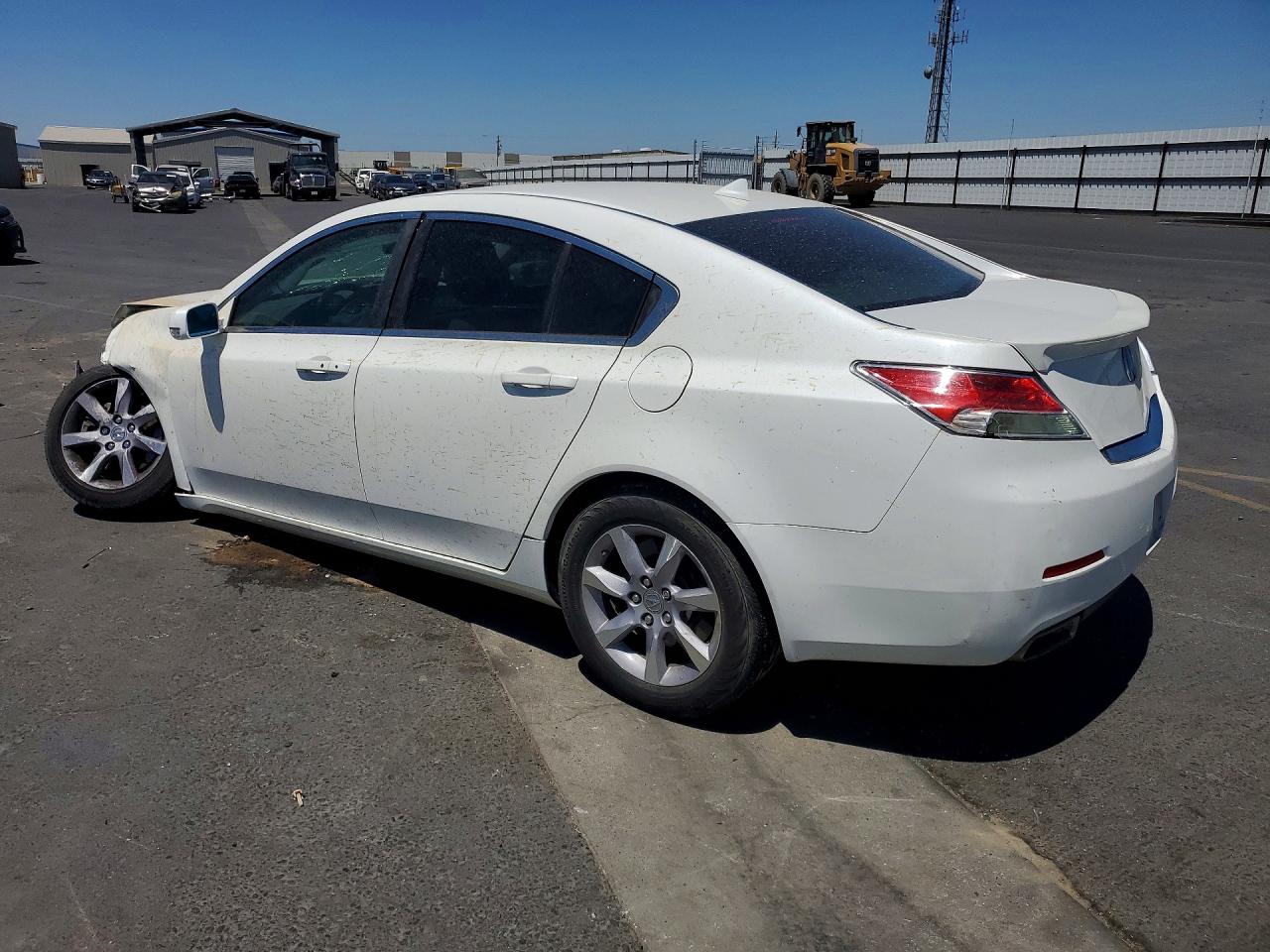 2014 Acura Tl Tech White vin: 19UUA8F58EA002954