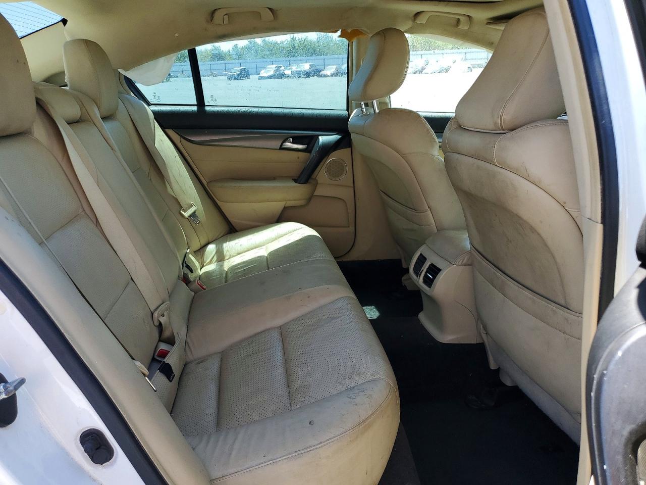 2014 Acura Tl Tech White vin: 19UUA8F58EA002954