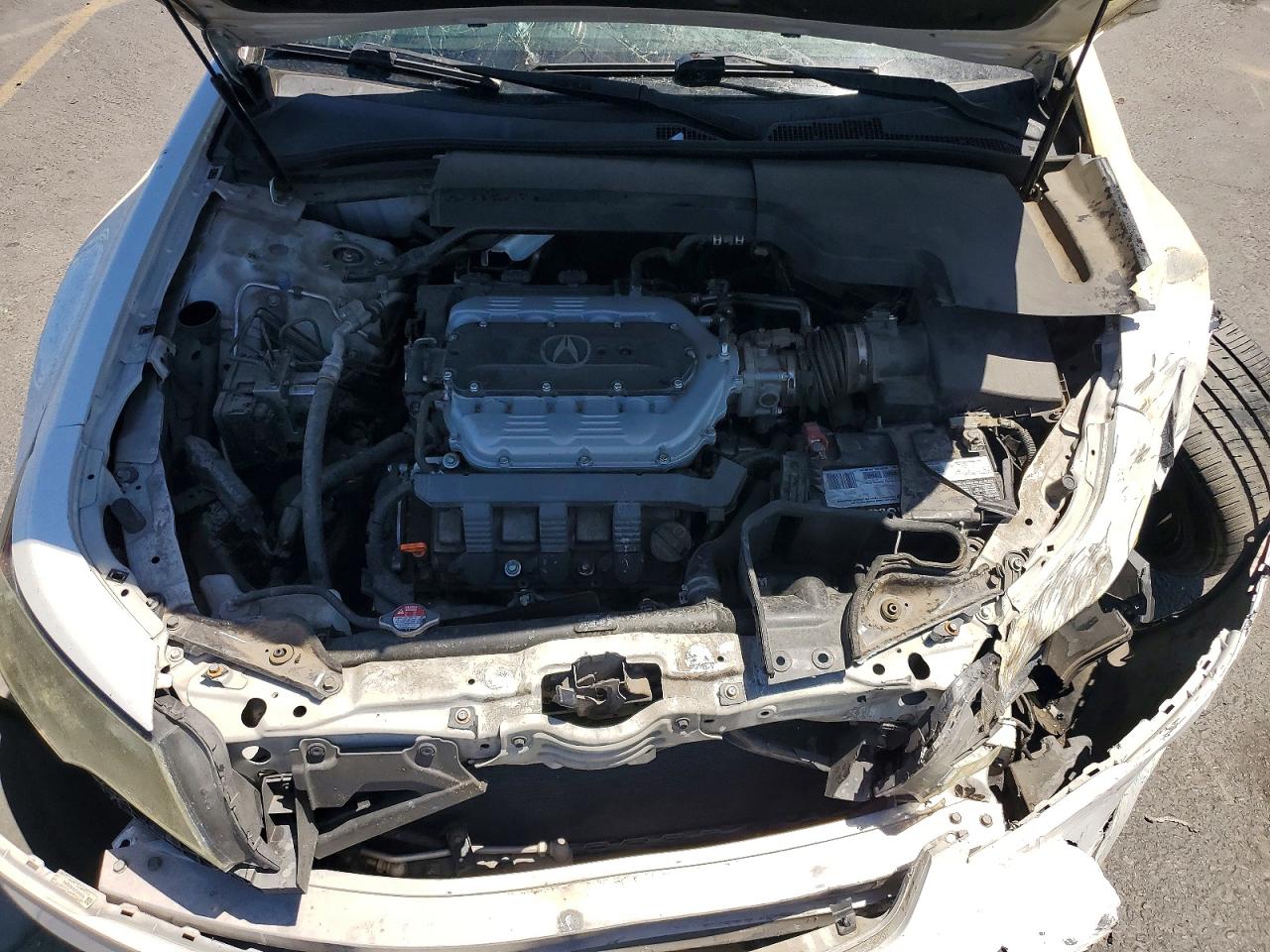2014 Acura Tl Tech White vin: 19UUA8F58EA002954
