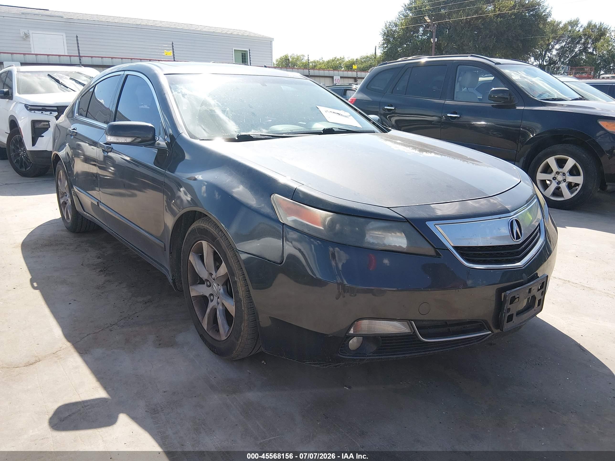 2014 Acura Tl 3.5 Gray vin: 19UUA8F58EA009144