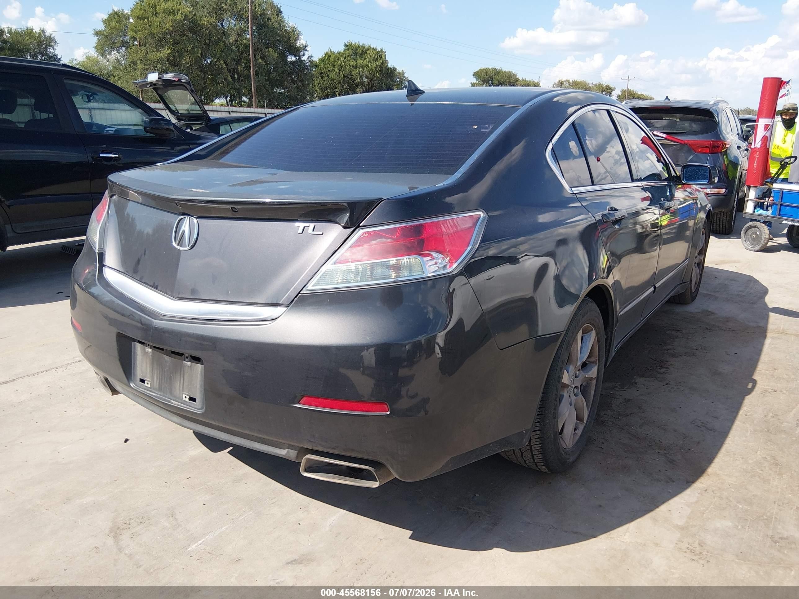 2014 Acura Tl 3.5 Gray vin: 19UUA8F58EA009144