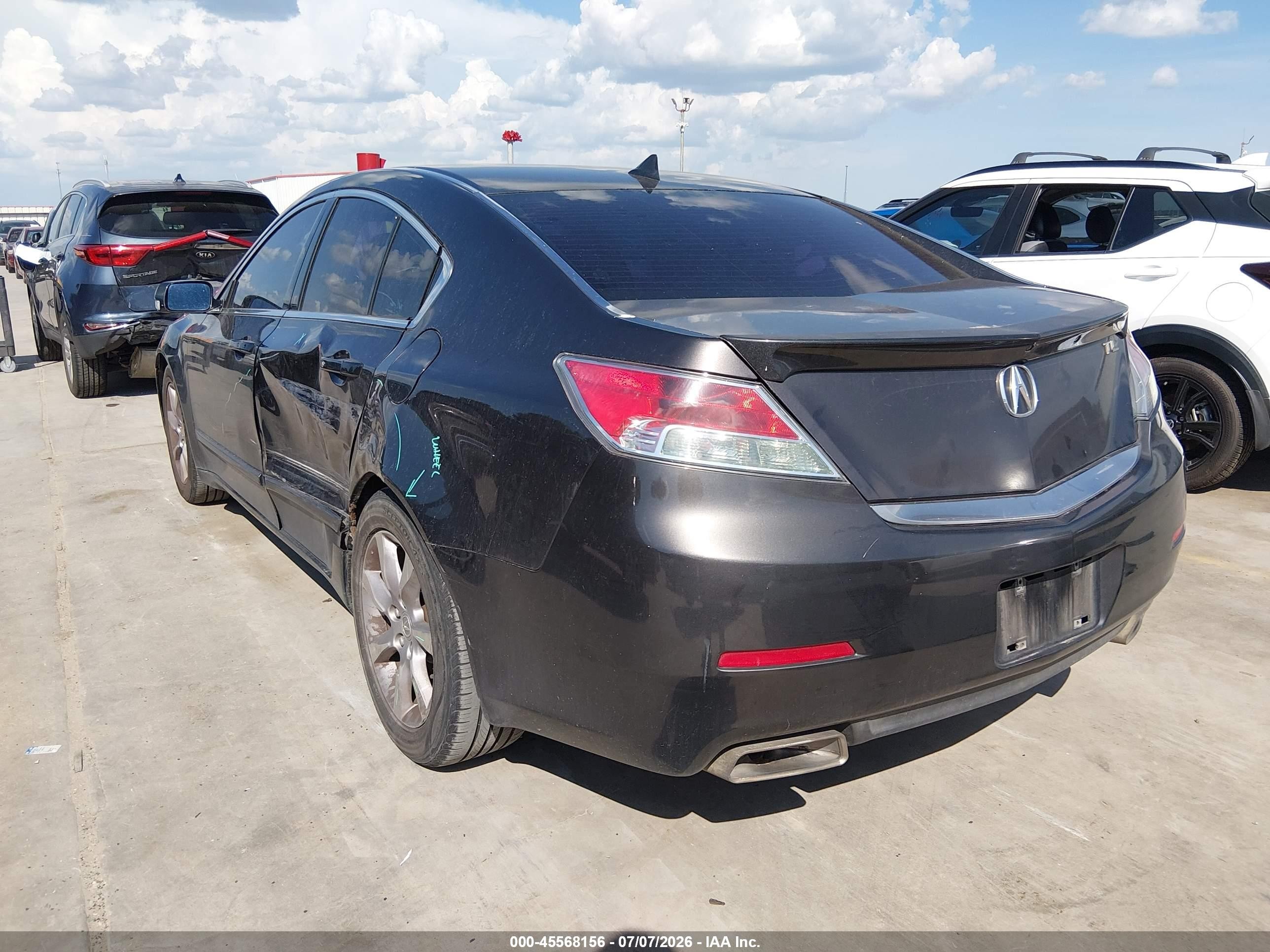 2014 Acura Tl 3.5 Gray vin: 19UUA8F58EA009144