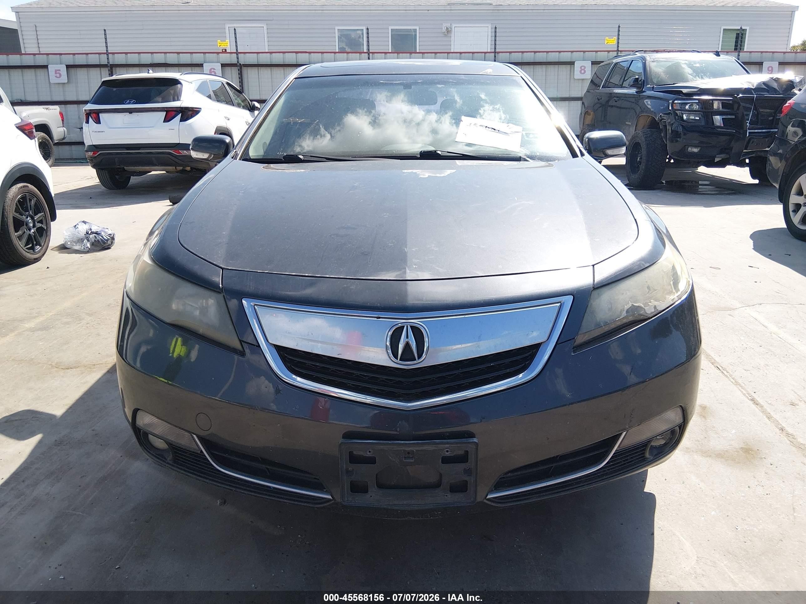 2014 Acura Tl 3.5 Gray vin: 19UUA8F58EA009144