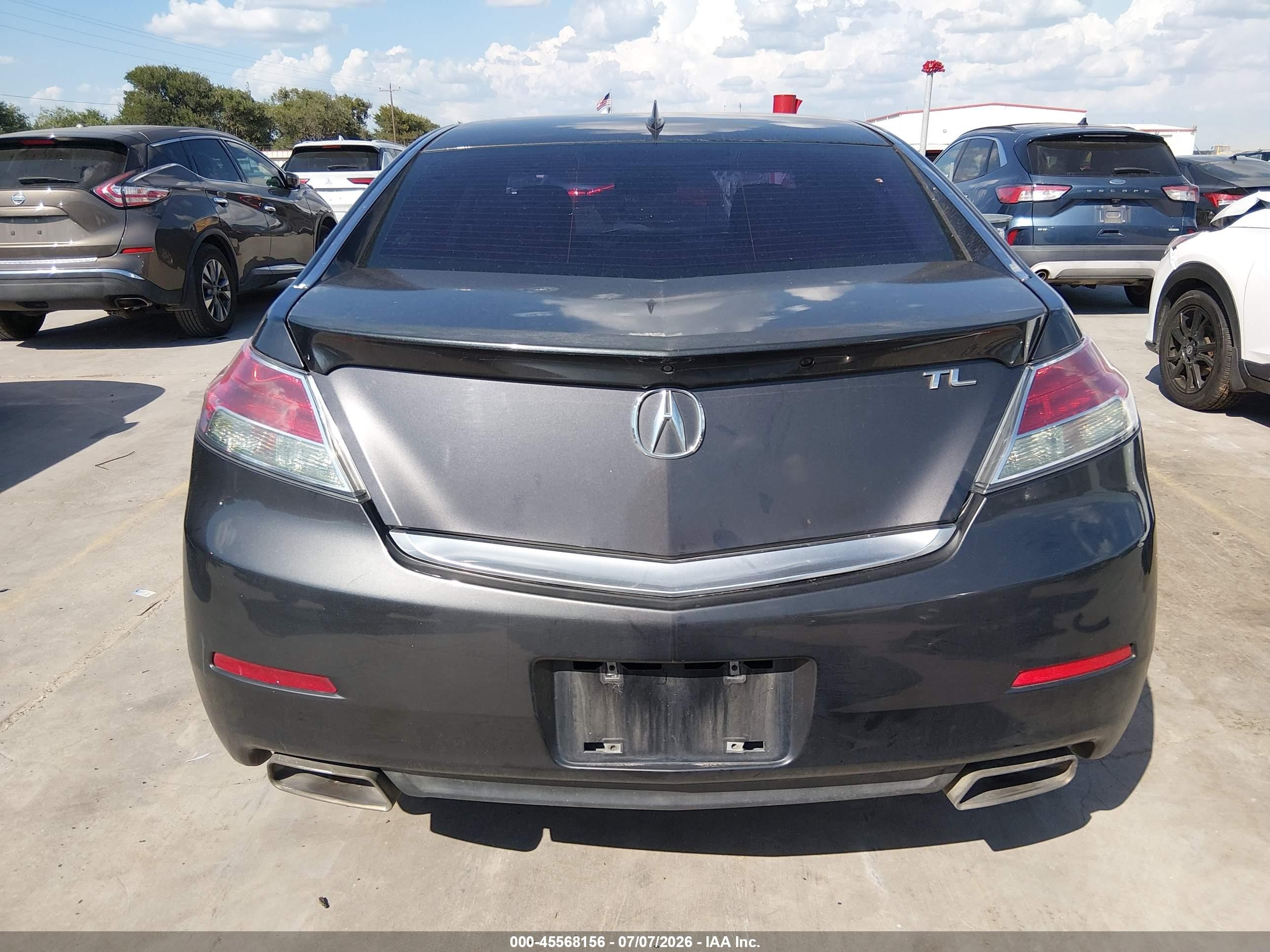 2014 Acura Tl 3.5 Gray vin: 19UUA8F58EA009144