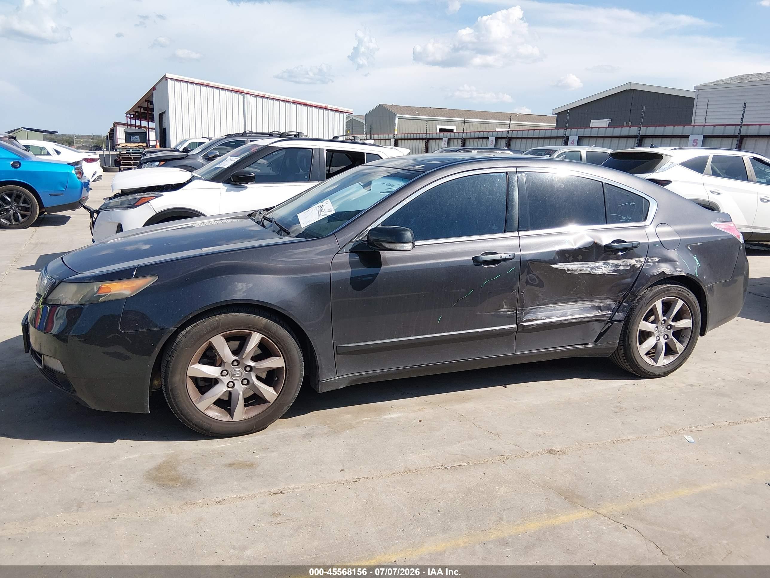 2014 Acura Tl 3.5 Gray vin: 19UUA8F58EA009144