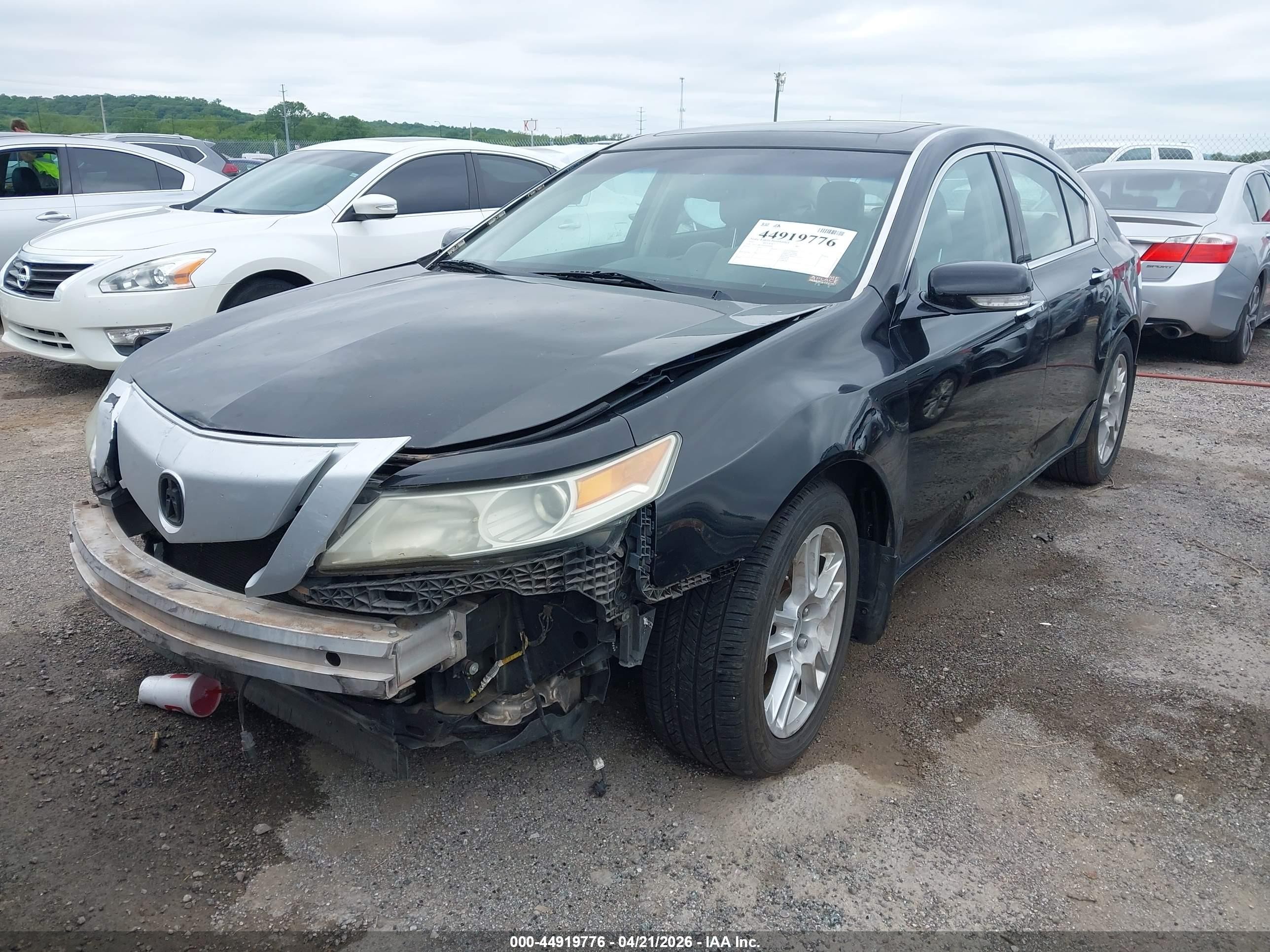 2010 Acura Tl 3.5 Black vin: 19UUA8F59AA000446