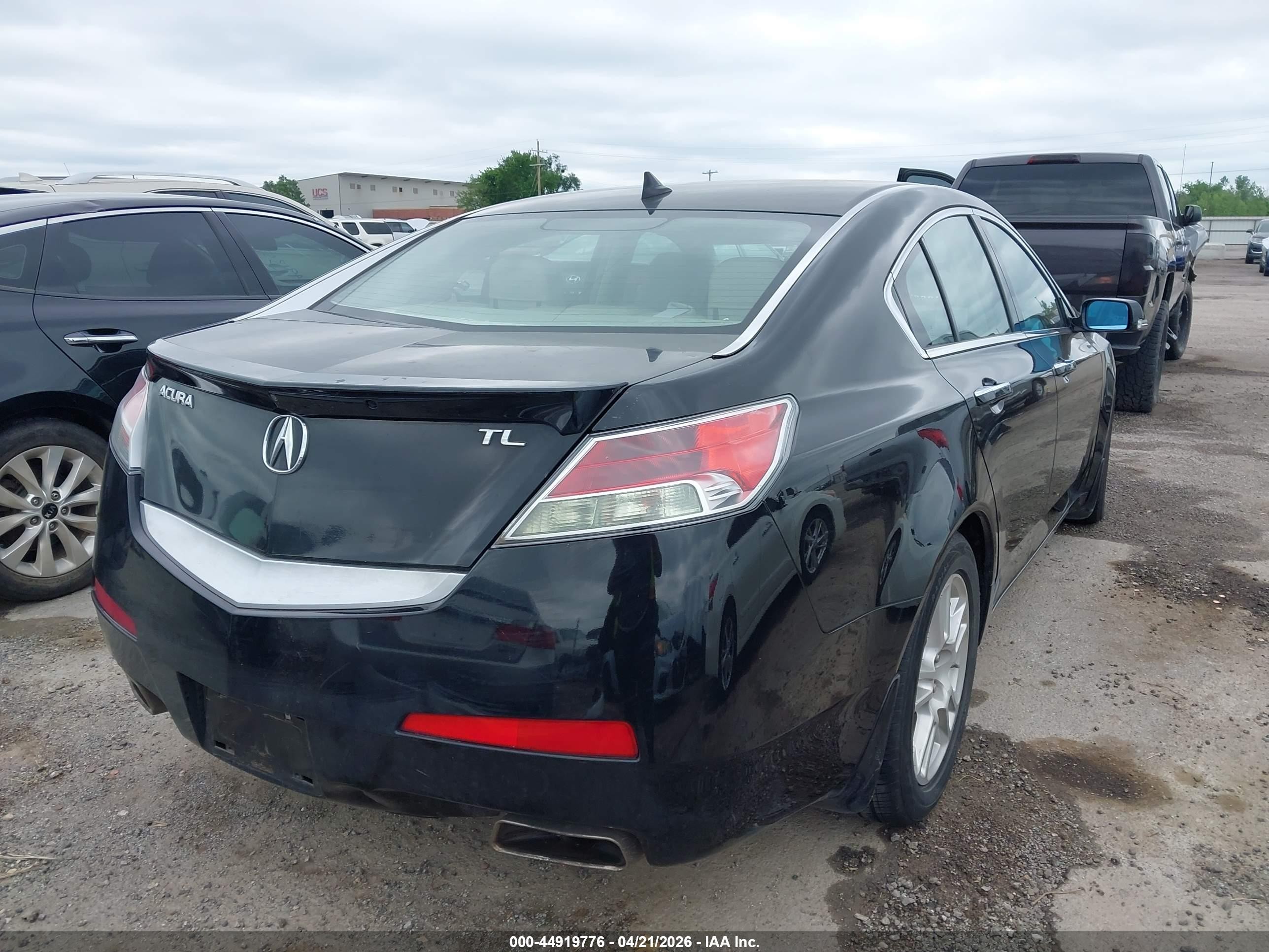 2010 Acura Tl 3.5 Black vin: 19UUA8F59AA000446