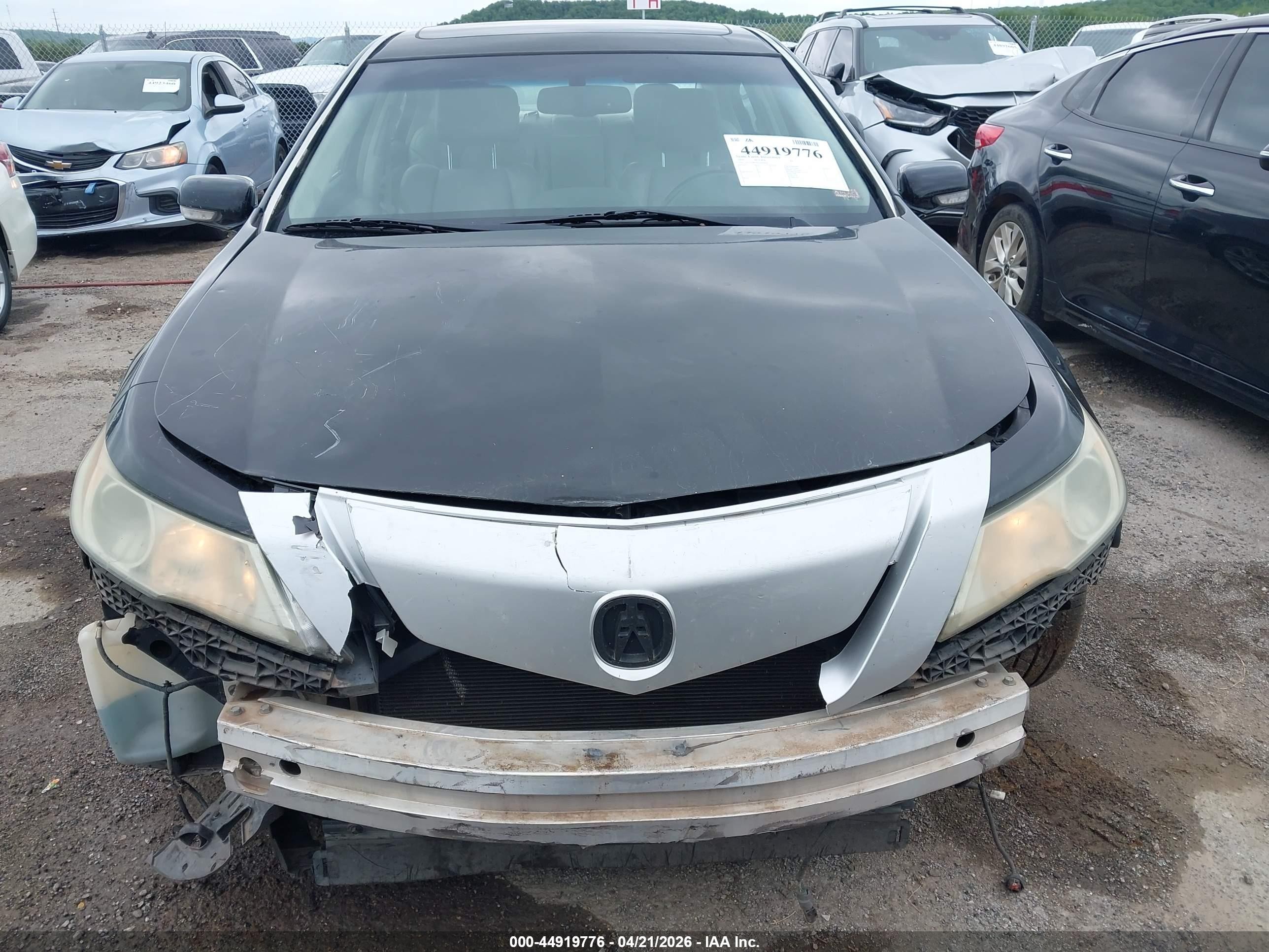 2010 Acura Tl 3.5 Black vin: 19UUA8F59AA000446