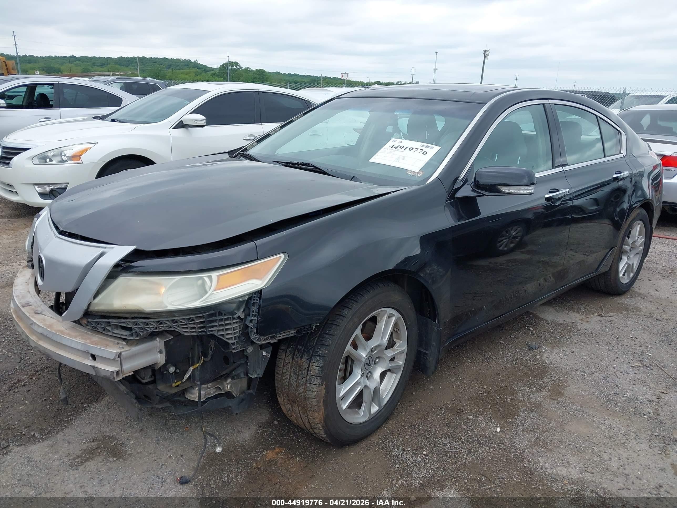 2010 Acura Tl 3.5 Black vin: 19UUA8F59AA000446