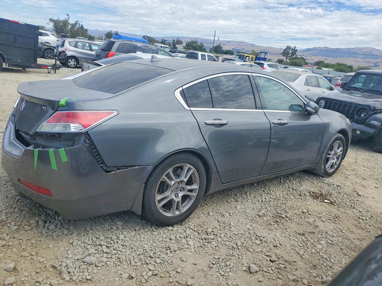 2010 Acura Tl Серый vin: 19UUA8F59AA008577