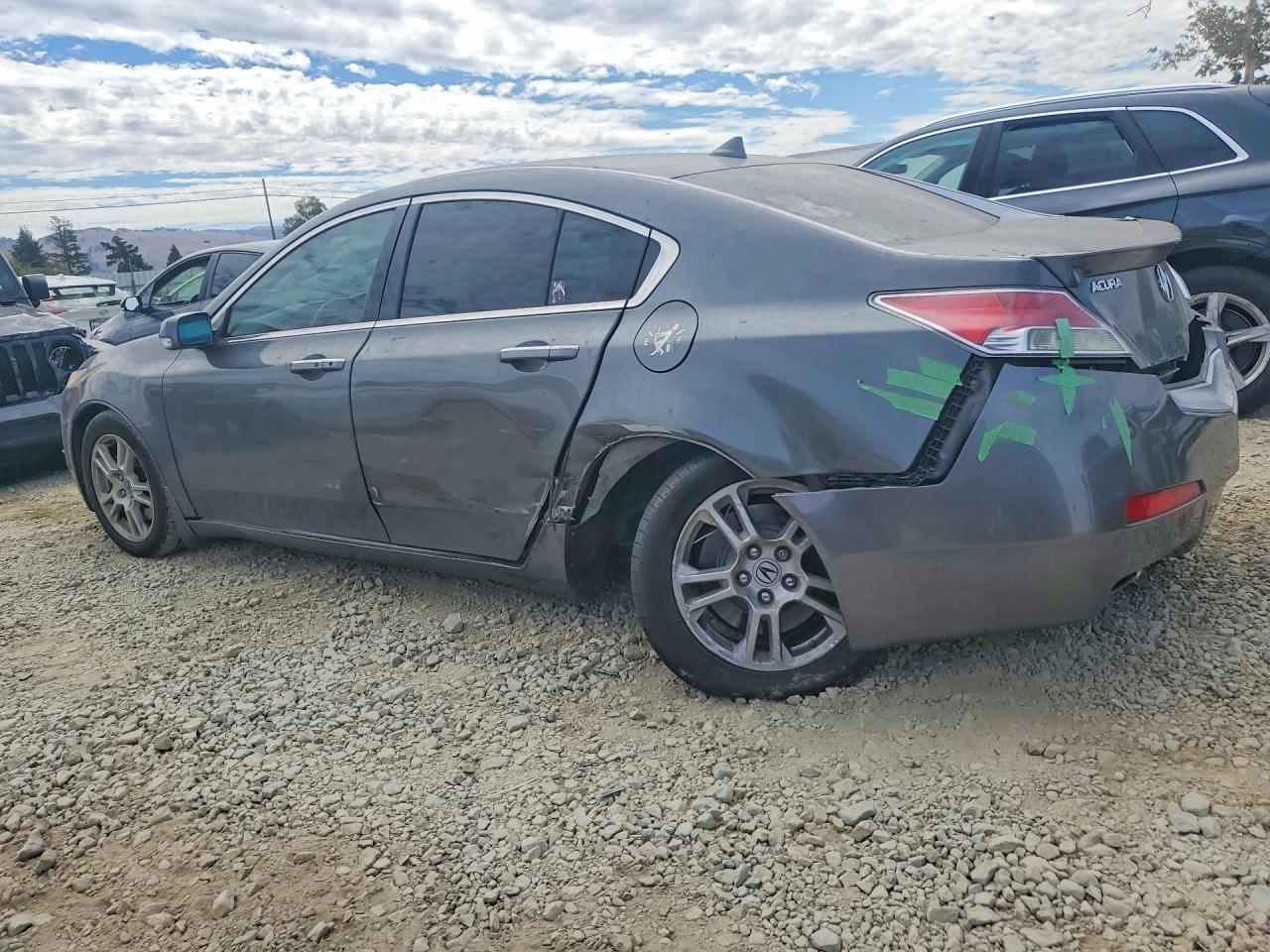2010 Acura Tl Серый vin: 19UUA8F59AA008577