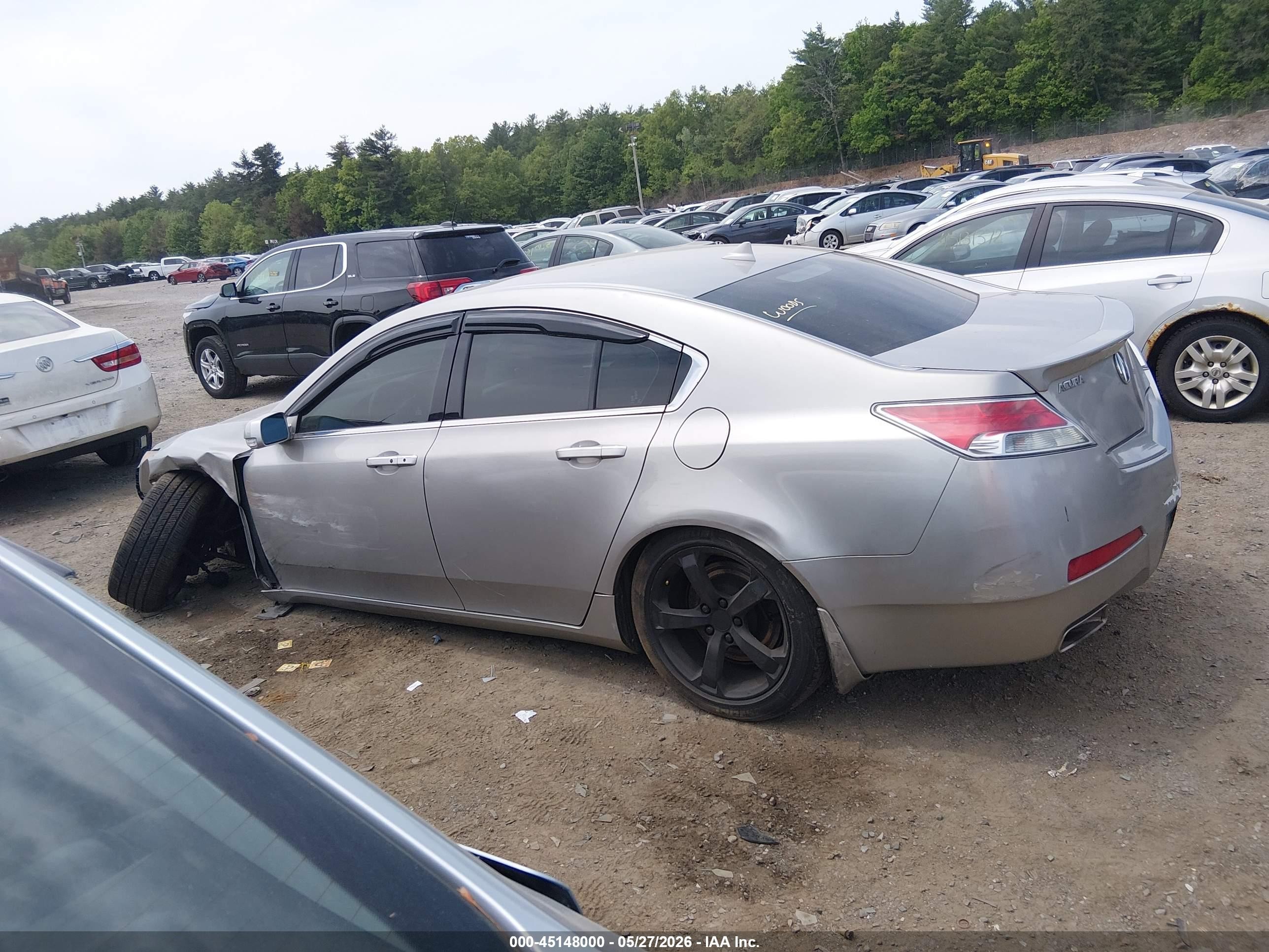 2010 Acura Tl 3.5 Gray vin: 19UUA8F59AA011916