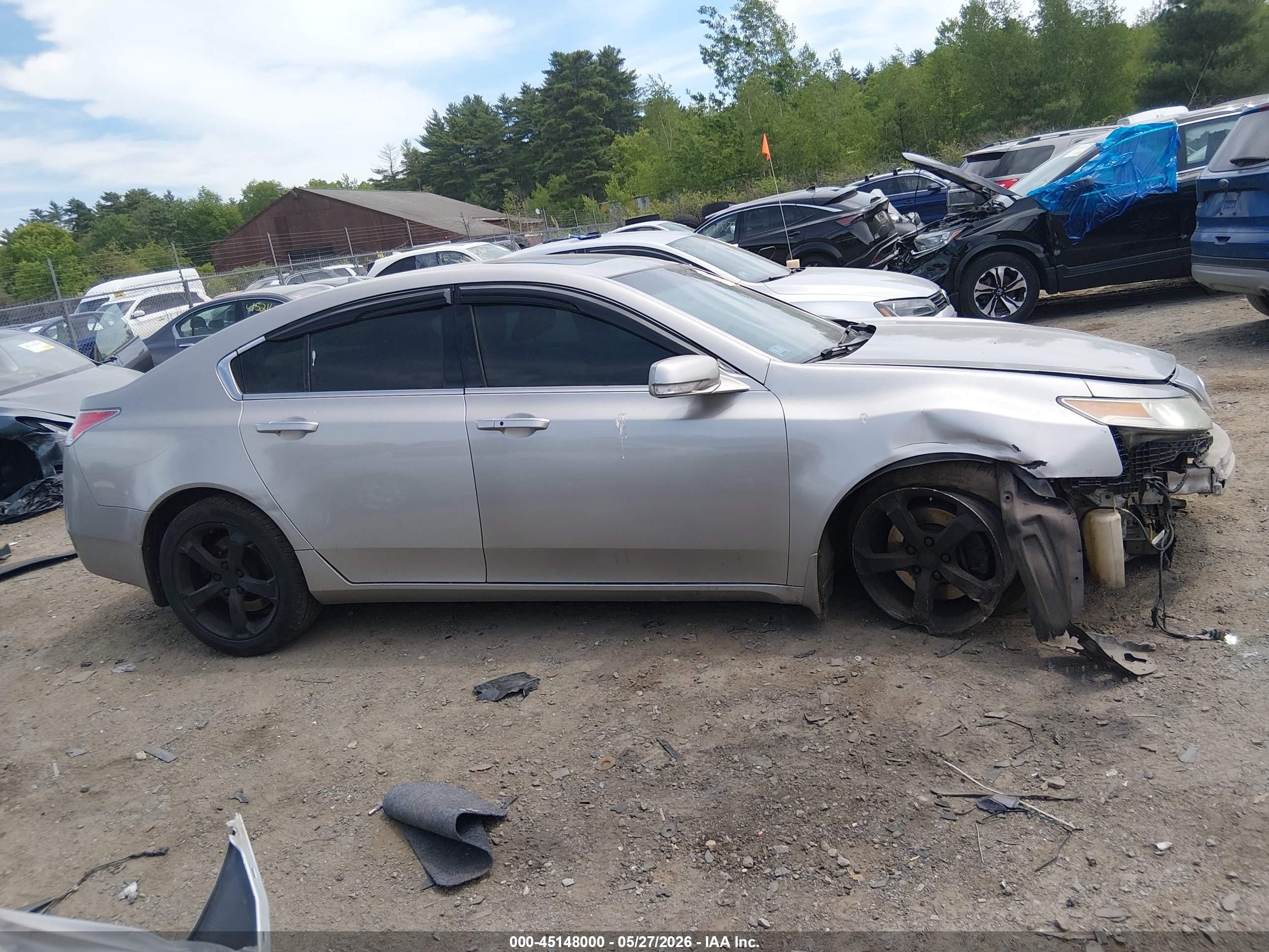 2010 Acura Tl 3.5 Gray vin: 19UUA8F59AA011916