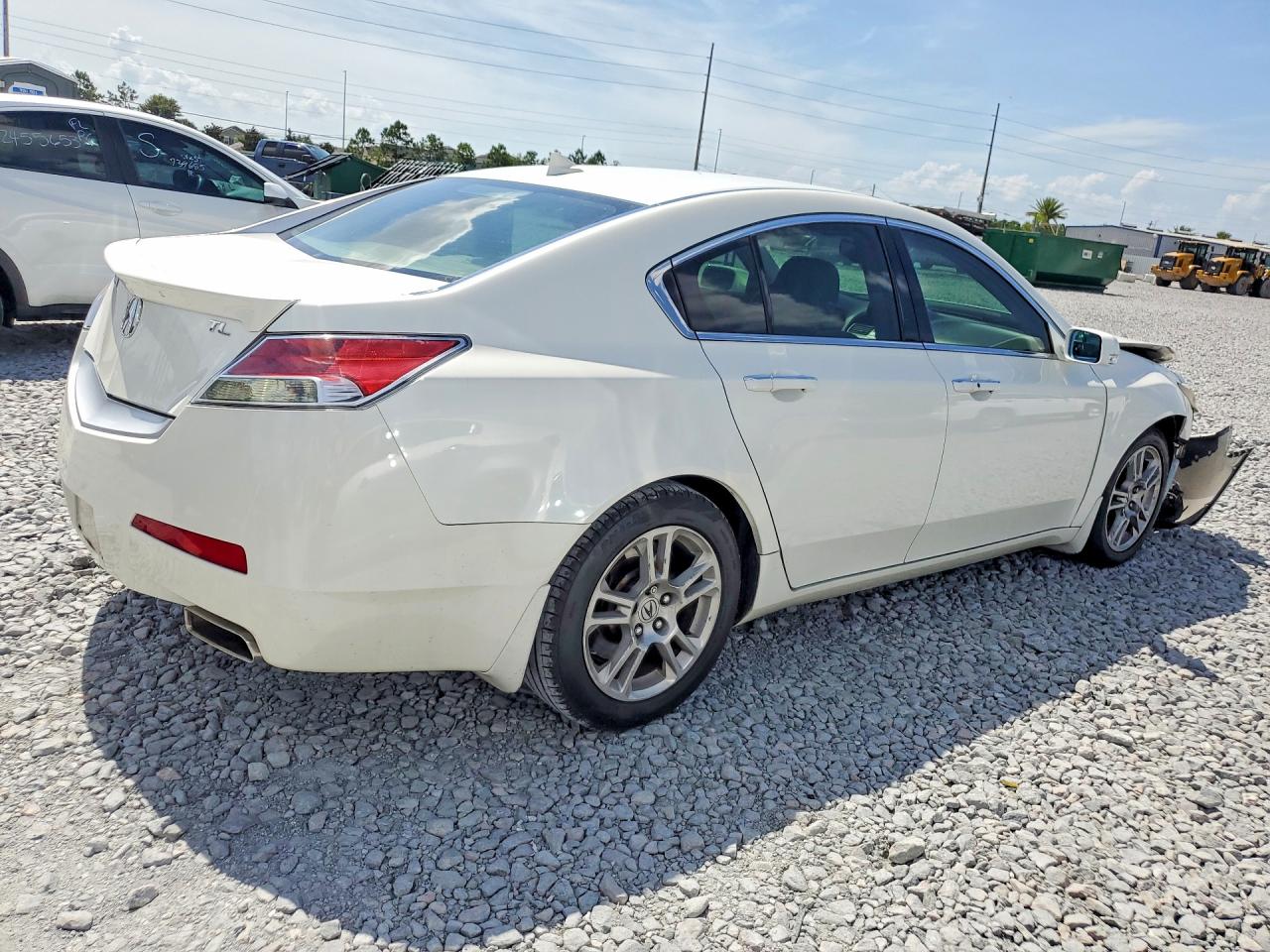 2010 Acura Tl White vin: 19UUA8F59AA020227