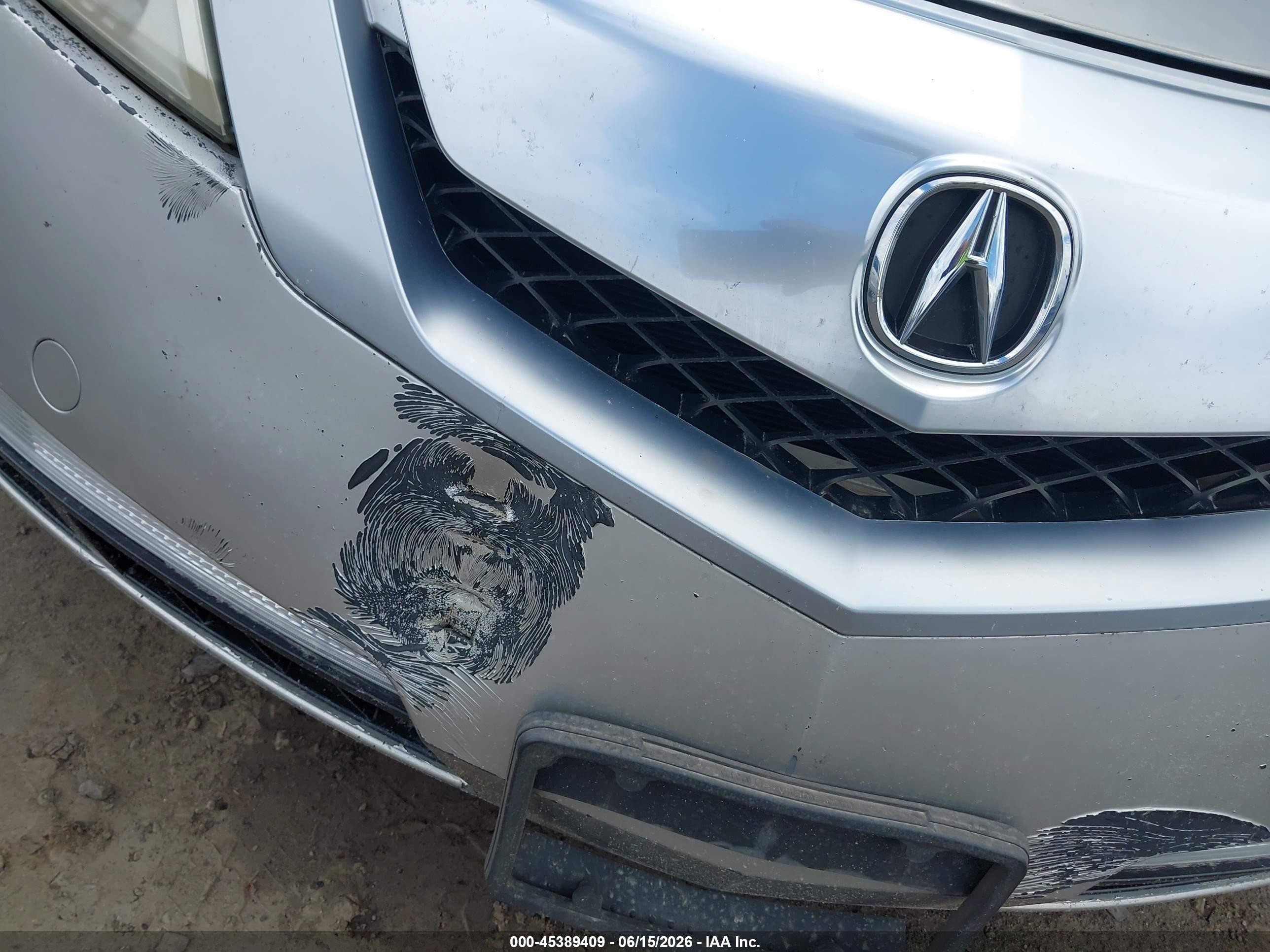 2011 Acura Tl 3.5 Серебряный vin: 19UUA8F59BA002876