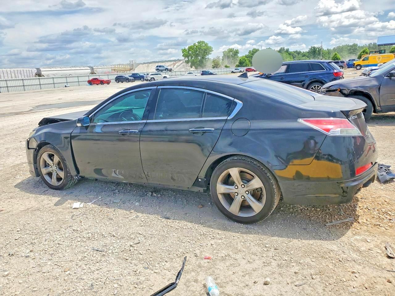 2011 Acura Tl Black vin: 19UUA8F59BA007558