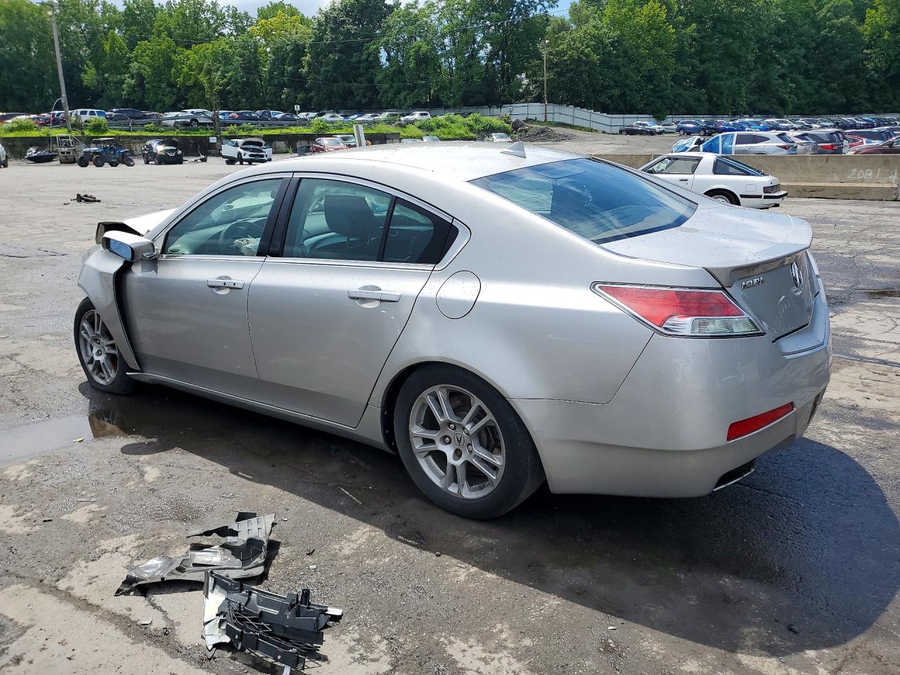 2011 Acura Tl Silver vin: 19UUA8F59BA009228
