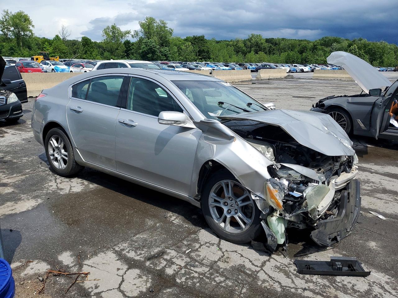 2011 Acura Tl Silver vin: 19UUA8F59BA009228