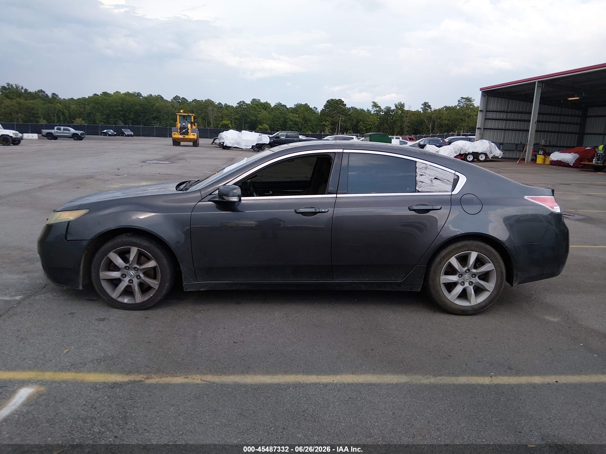 2012 Acura Tl 3.5 Gray vin: 19UUA8F59CA000787
