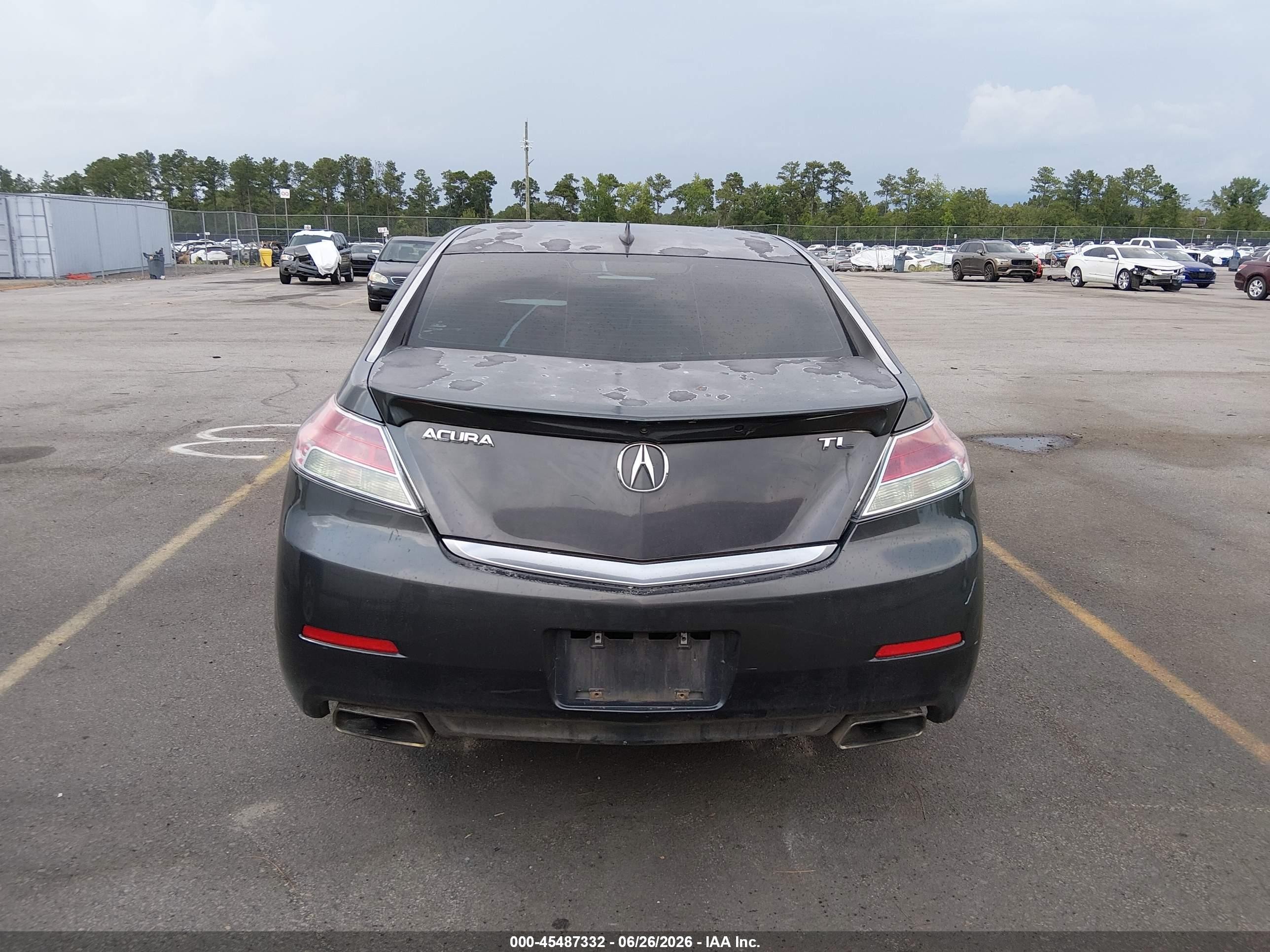 2012 Acura Tl 3.5 Gray vin: 19UUA8F59CA000787